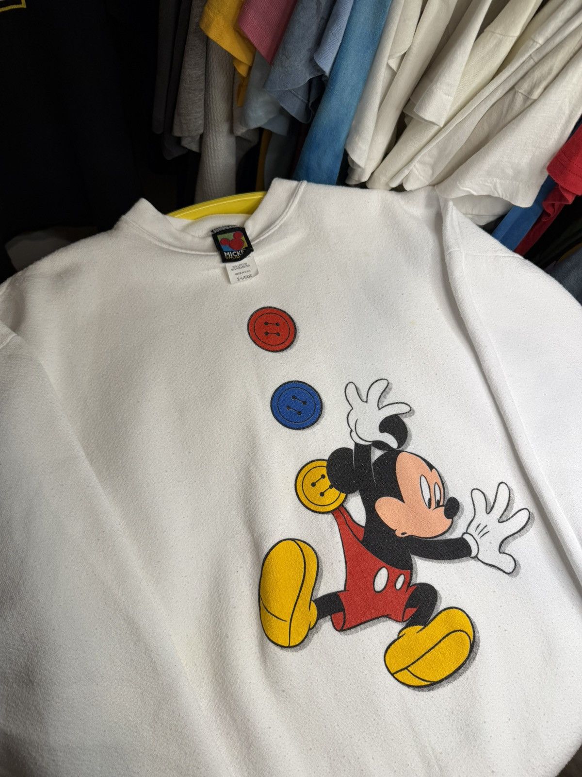 Disney 1980s vintage Mickey Mouse crewneck Size US M / EU 48-50 / 2 - 4 Thumbnail
