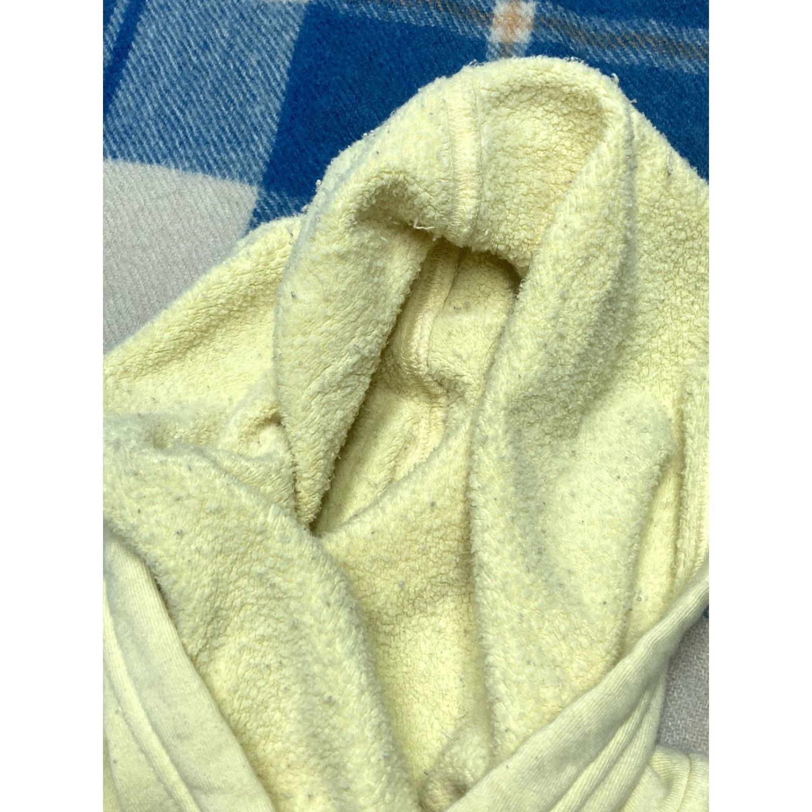 Nike VINTAGE Nike Hoodie Pullover Center Swoosh Womens Large L Yellow Spinner? Size L / US 10 / IT 46 - 4 Thumbnail