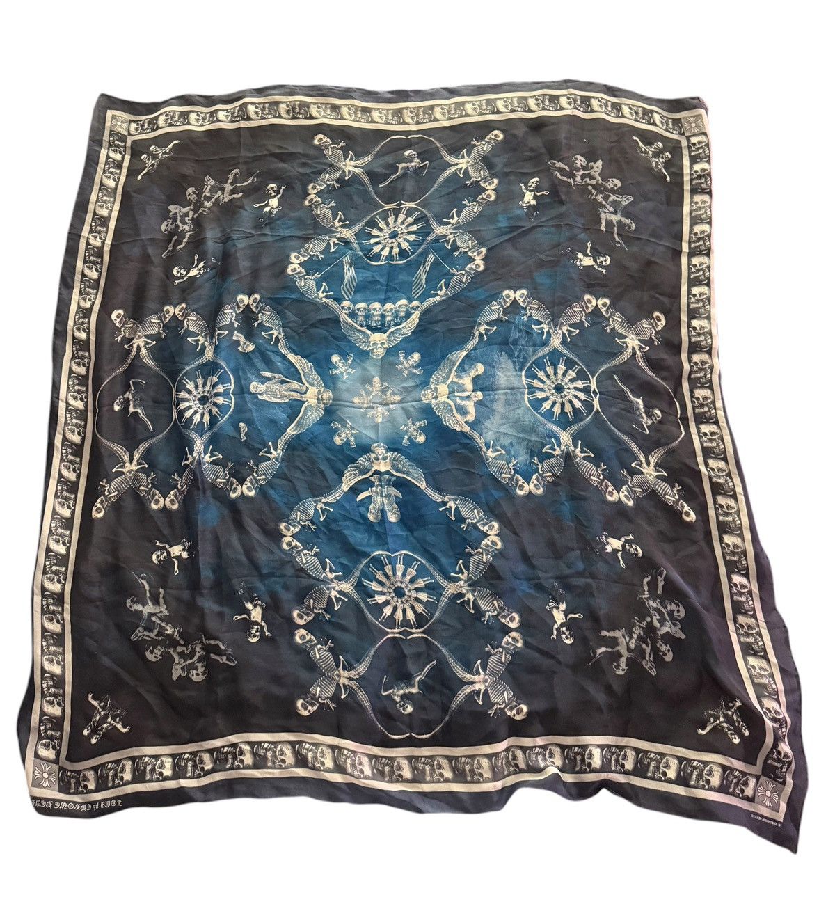 Chrome Hearts x FOTI Silk Scarf