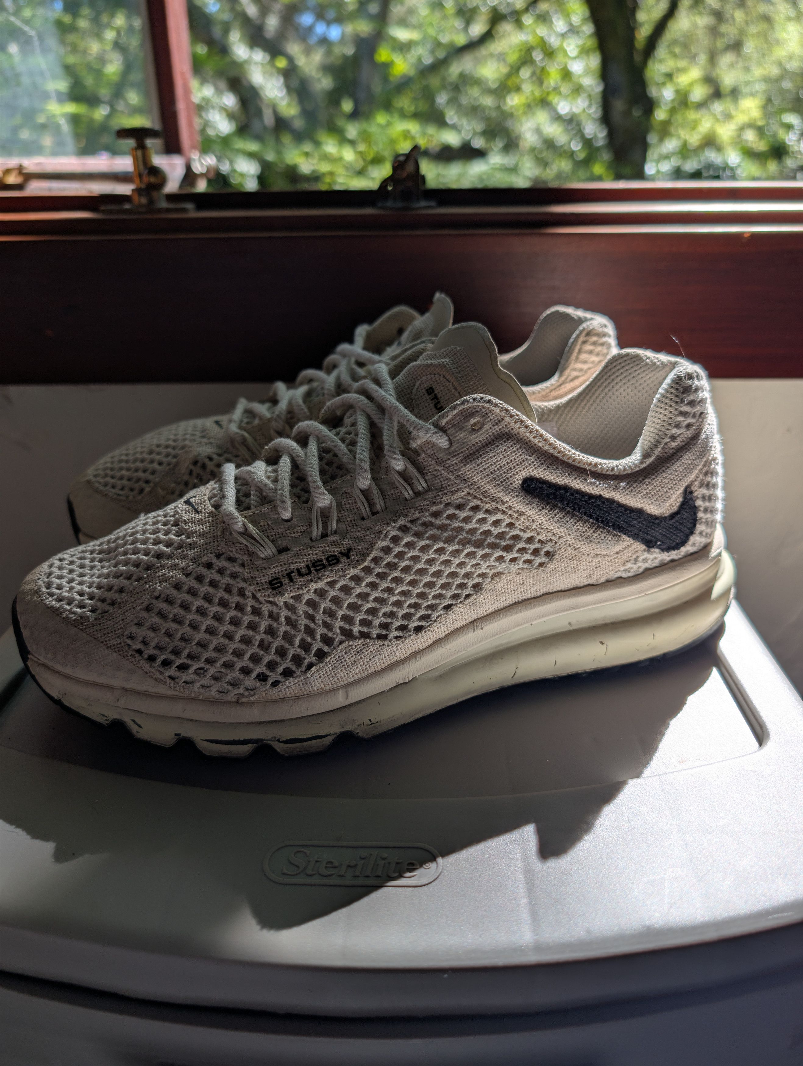 Nike × Stussy 2013 Nike x Stussy Air Max Fossil Size US 8.5 / EU 41-42 - 1 Thumbnail
