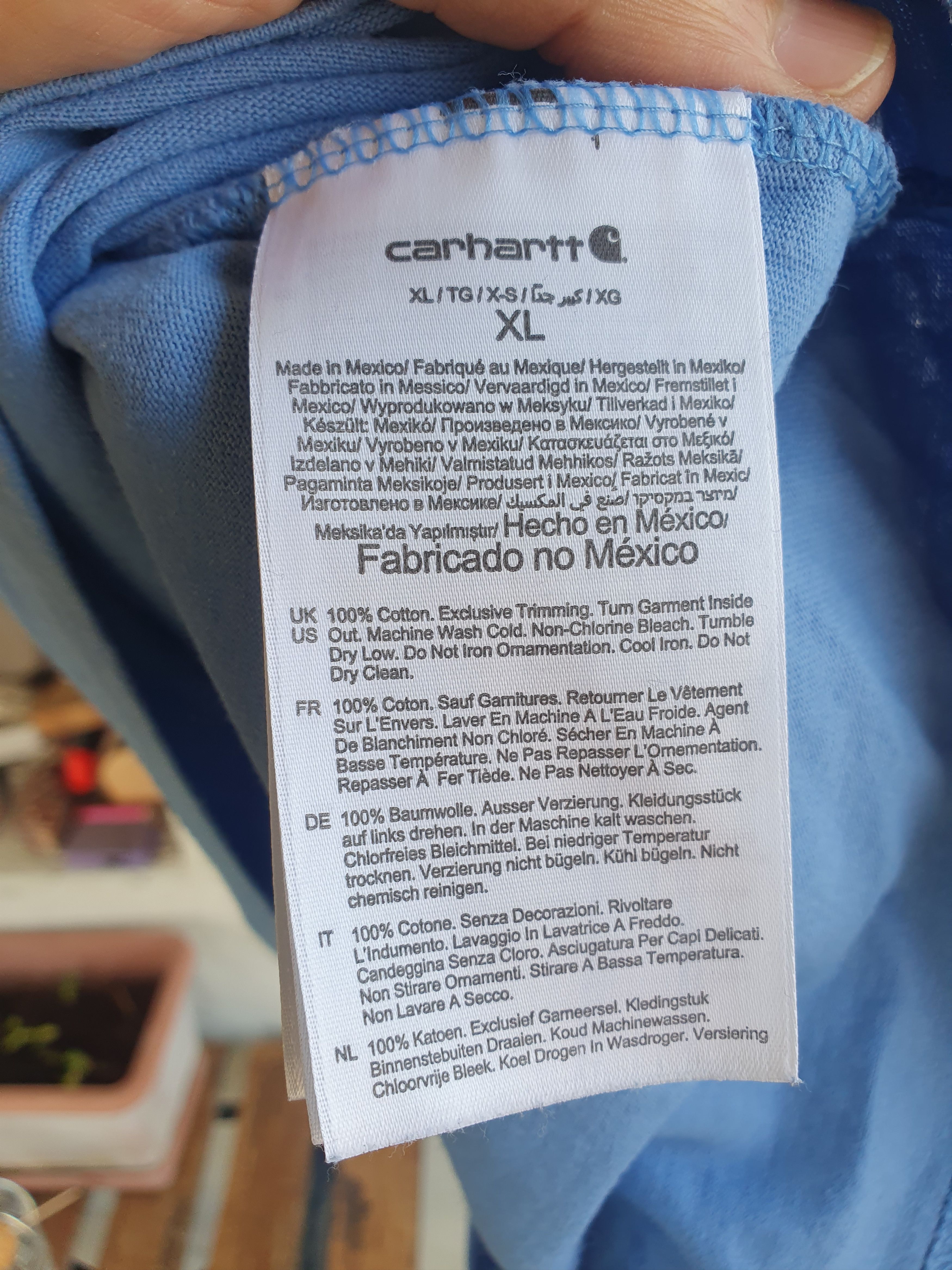 Carhartt Carhartt Relaxed Fit Pocket S20 t-shirt sz XL Size US XL / EU 56 / 4 - 5 Thumbnail