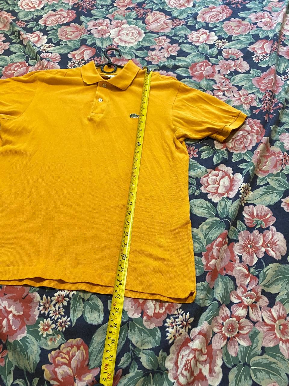 Lacoste Vintage Polo logo Lacoste yellow Y2K T-Shirt streetwear Size US M / EU 48-50 / 2 - 8 Thumbnail