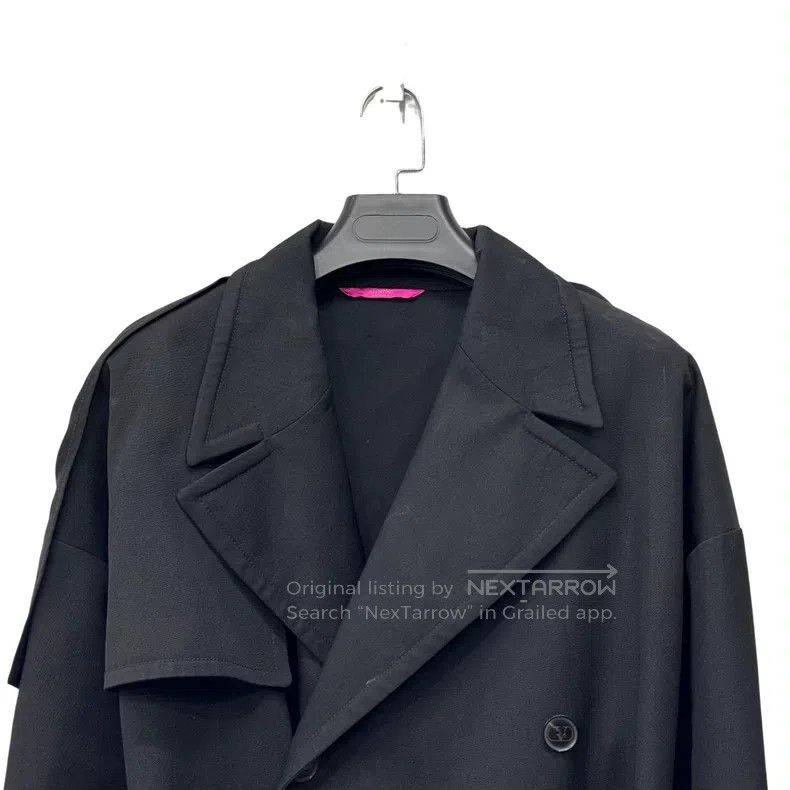 Valentino Valentino Black breasted trench coat Size M / US 6-8 / IT 42-44 - 4 Thumbnail
