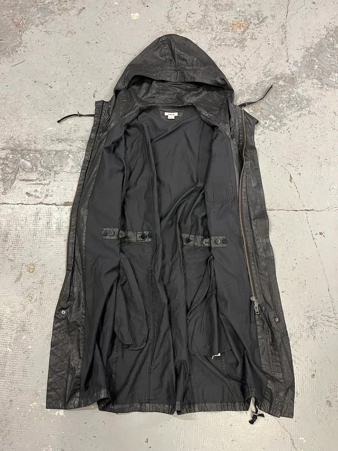 Helmut Lang Helmut Lang Raining Avant-Garde Obscure Black Parka Jacket Size US M / EU 48-50 / 2 - 9 Thumbnail