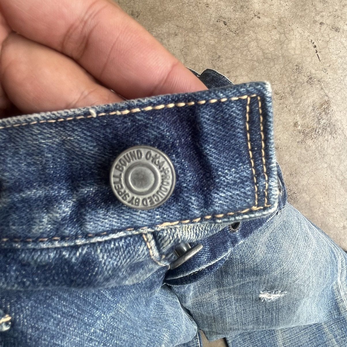 Spellbound 🔥🇯🇵Vintage Spellbound Stoned Washed Ripped Distress Jeans Size US 31 - 14 Thumbnail