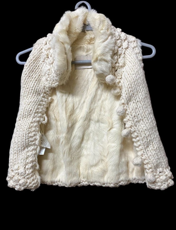 Ermanno Scervino fur vest knitted women