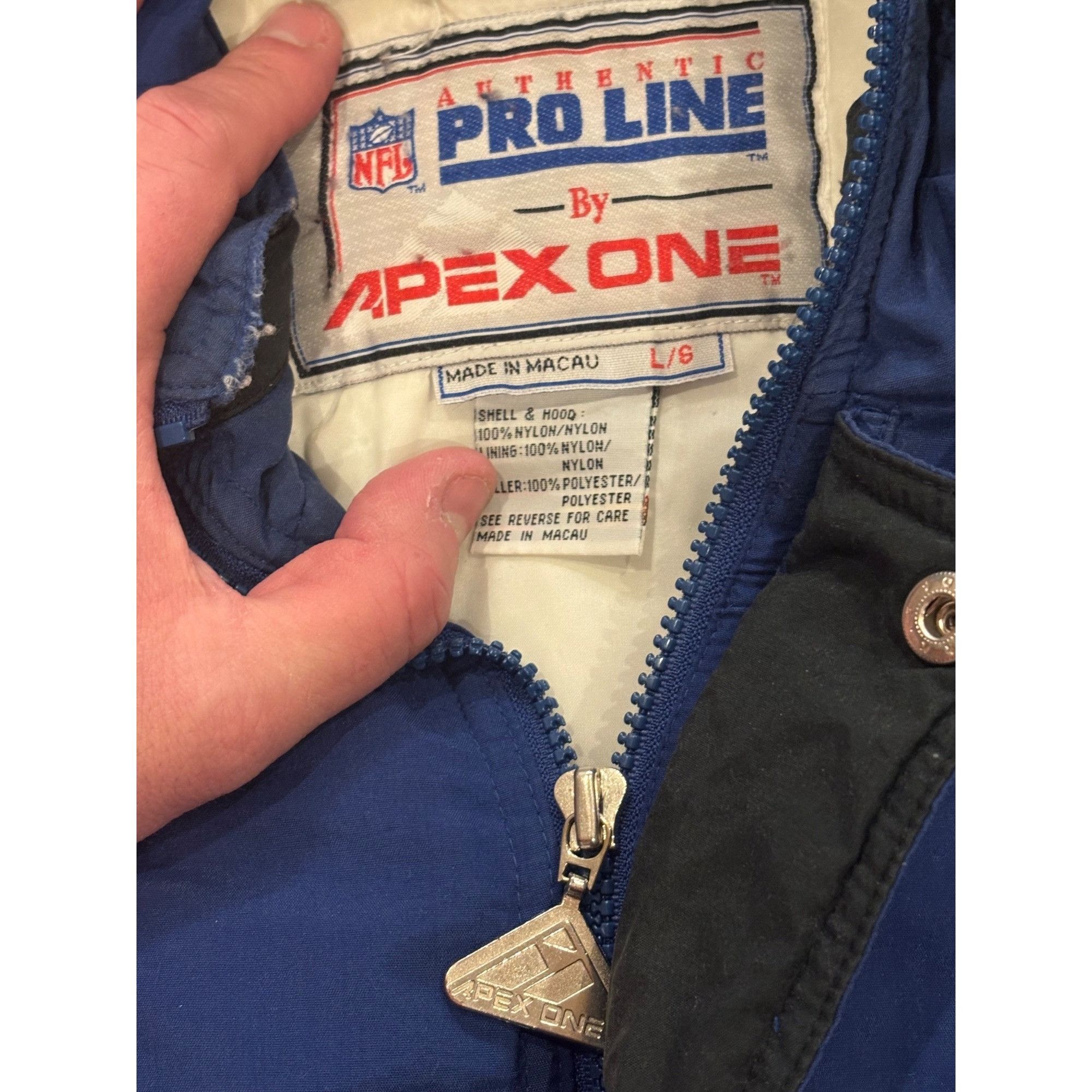 Apex One Vintage 90's Apex One Dallas Cowboys NFL Pro Line Hooded Puf Size US L / EU 52-54 / 3 - 8 Thumbnail
