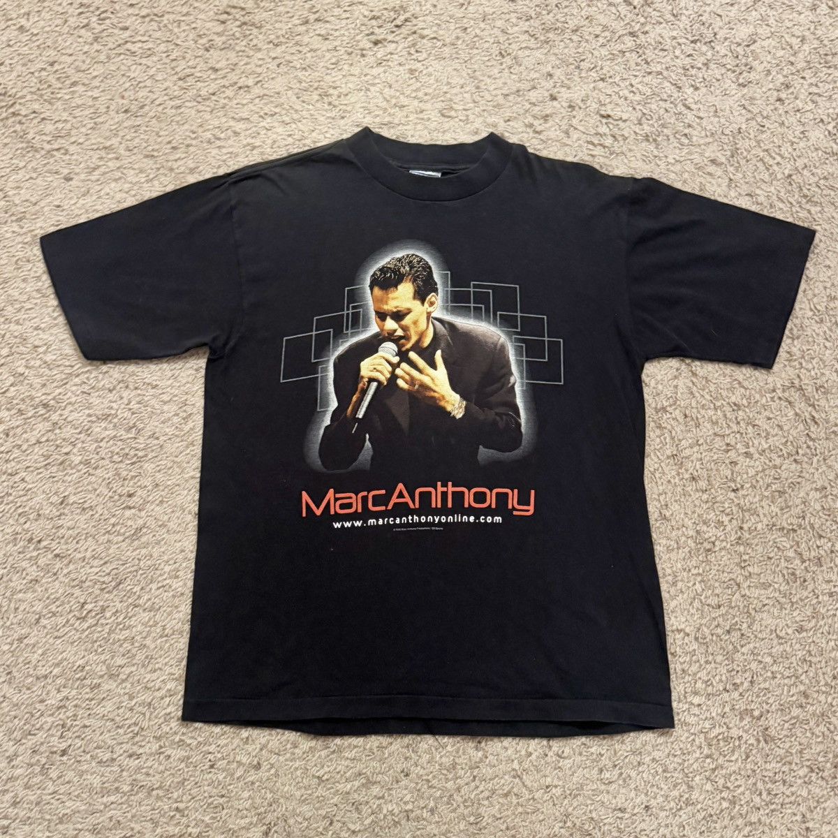 Vintage Vintage 1998 Marc Anthony Latino Singer Tour Tee L Size US L / EU 52-54 / 3 - 2 Thumbnail