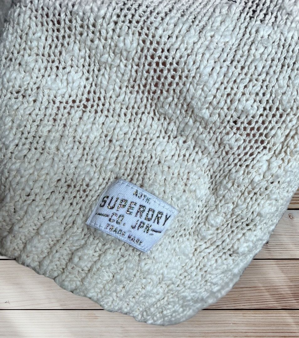 Superdry Cream SuperDry sweater, 100% cotton, size S Size L / US 10 / IT 46 - 3 Thumbnail