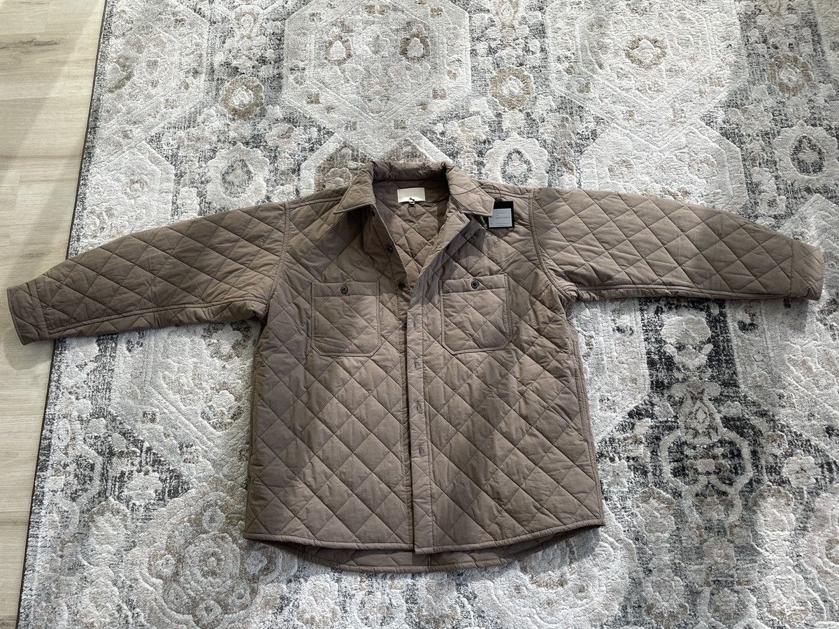 YOKO SAKAMOTO Quilting Work Shirt Jacket - Gray Size US M / EU 48-50 / 2 - 8 Thumbnail