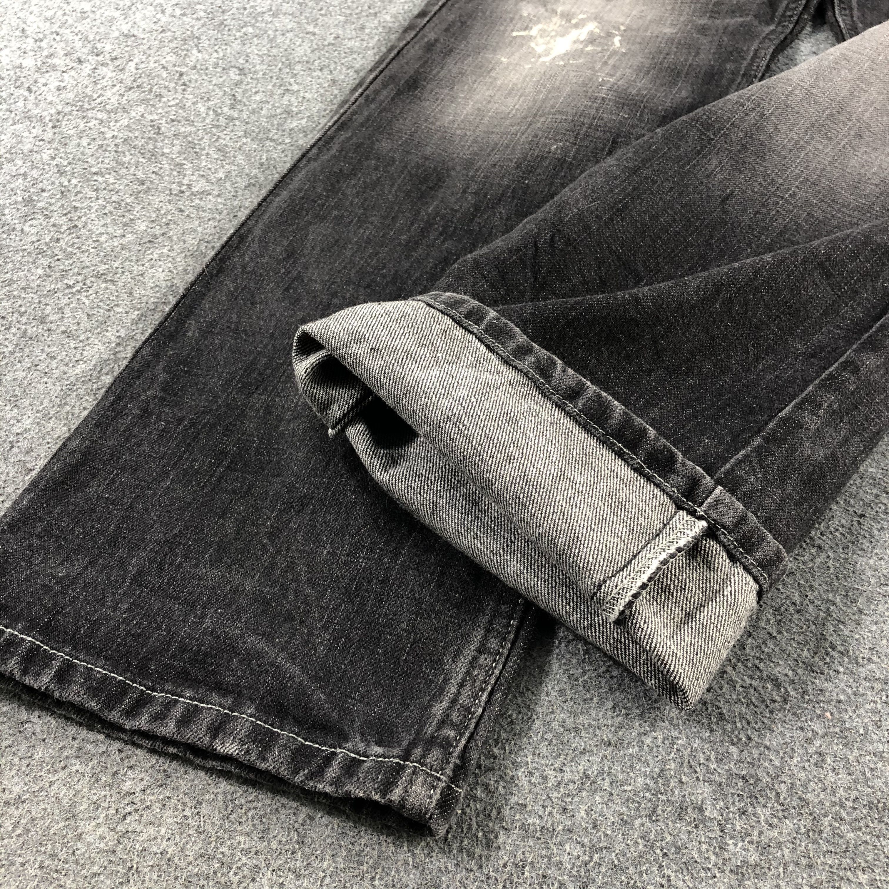 Denizen Vintage Faded Black Levis Denizen Jeans-J2379 Size US 30 / EU 46 - 6 Thumbnail