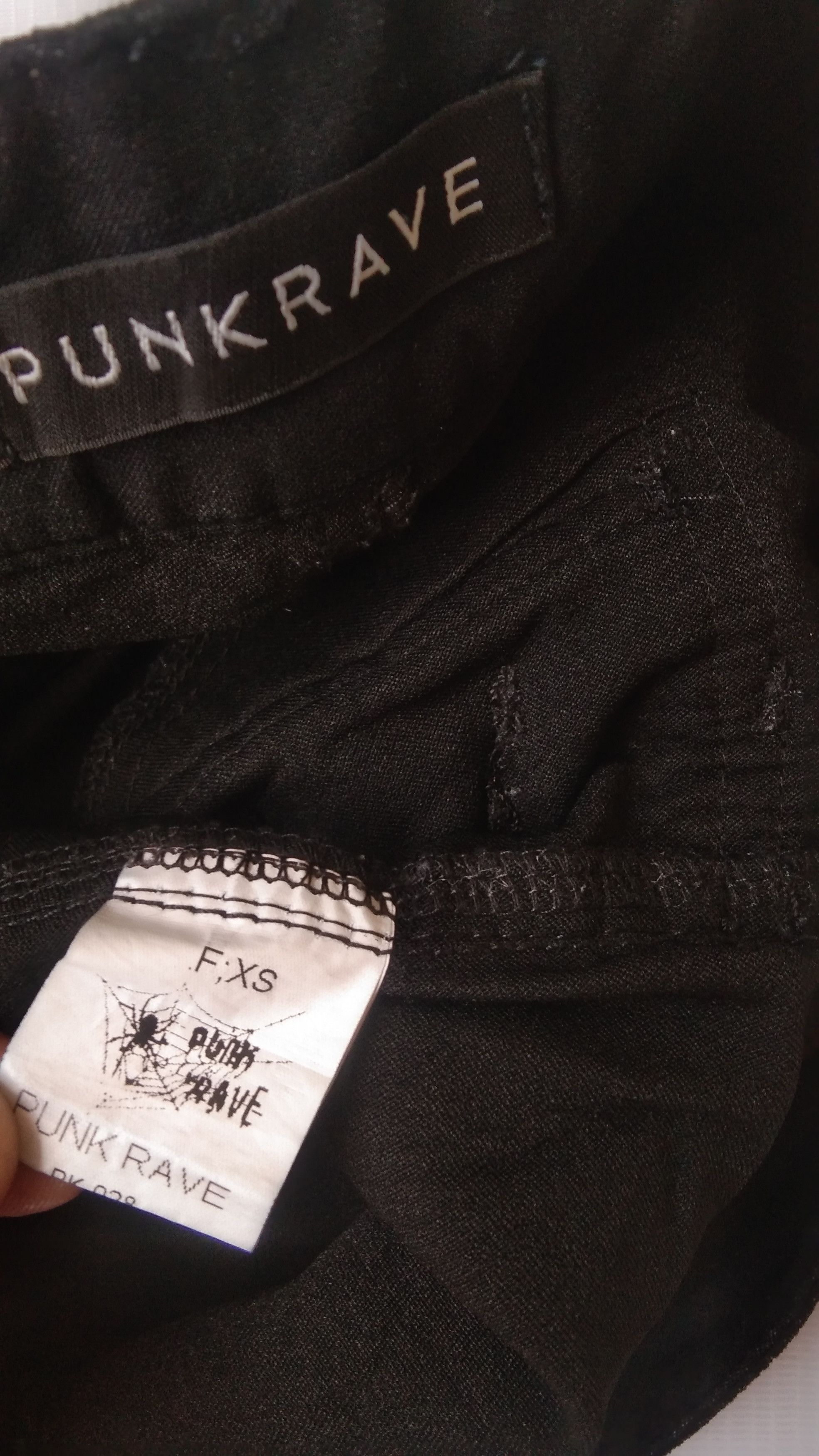 Japanese Brand Punk rave black pants Size 27" / US 4 / IT 40 - 7 Thumbnail