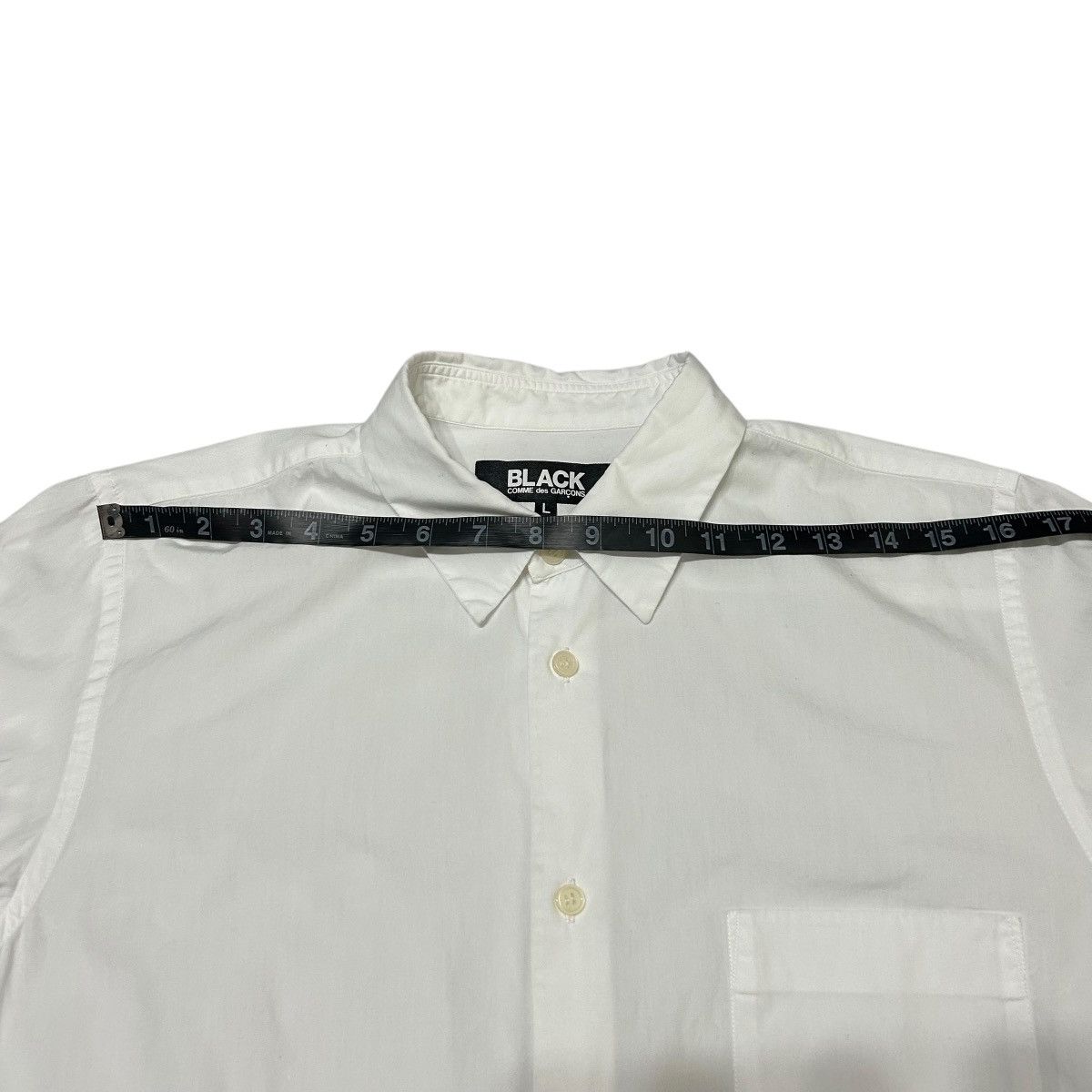 Comme des Garcons 638 BLACK Comme Des Garcons long shirt men casual L cotton Size US L / EU 52-54 / 3 - 11 Thumbnail
