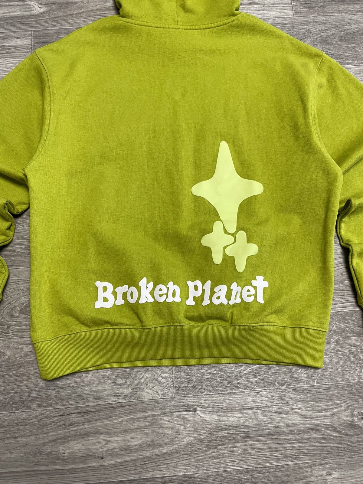 Broken Planet Broken Planet Moss Green Hoodie Y2K Size US XL / EU 56 / 4 - 13 Thumbnail