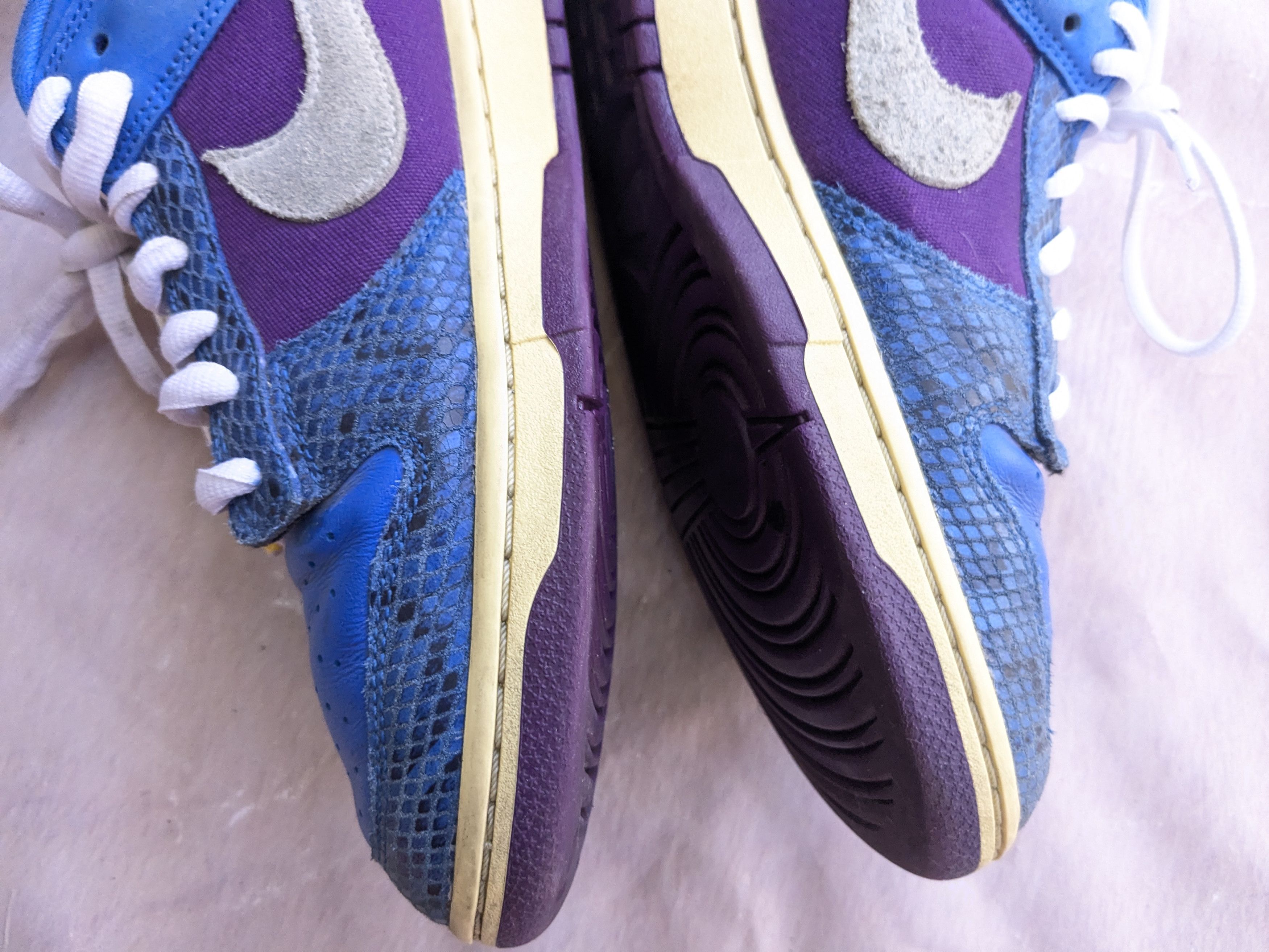 Nike Nike Dunk Low SP x Undefeated 5 On It Blue DH6508-400 Purple Size US 11.5 / EU 44-45 - 11 Thumbnail
