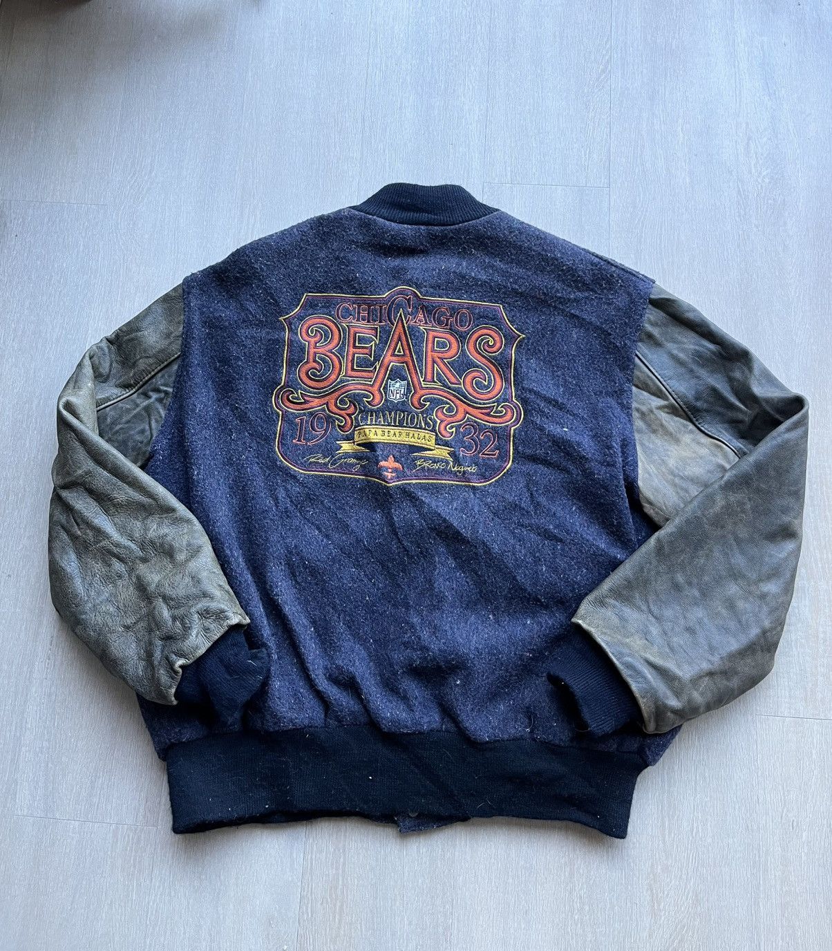 Carhartt Vintage Chicago Bears letterman jacket Medium Size US M / EU 48-50 / 2 - 1 Thumbnail