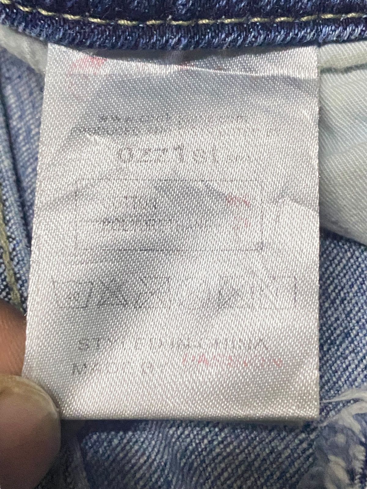 Cook Jeans Vintagw Cook Jeans Embroidery like Amiri Skinny Jeans Size US 35 - 16 Thumbnail