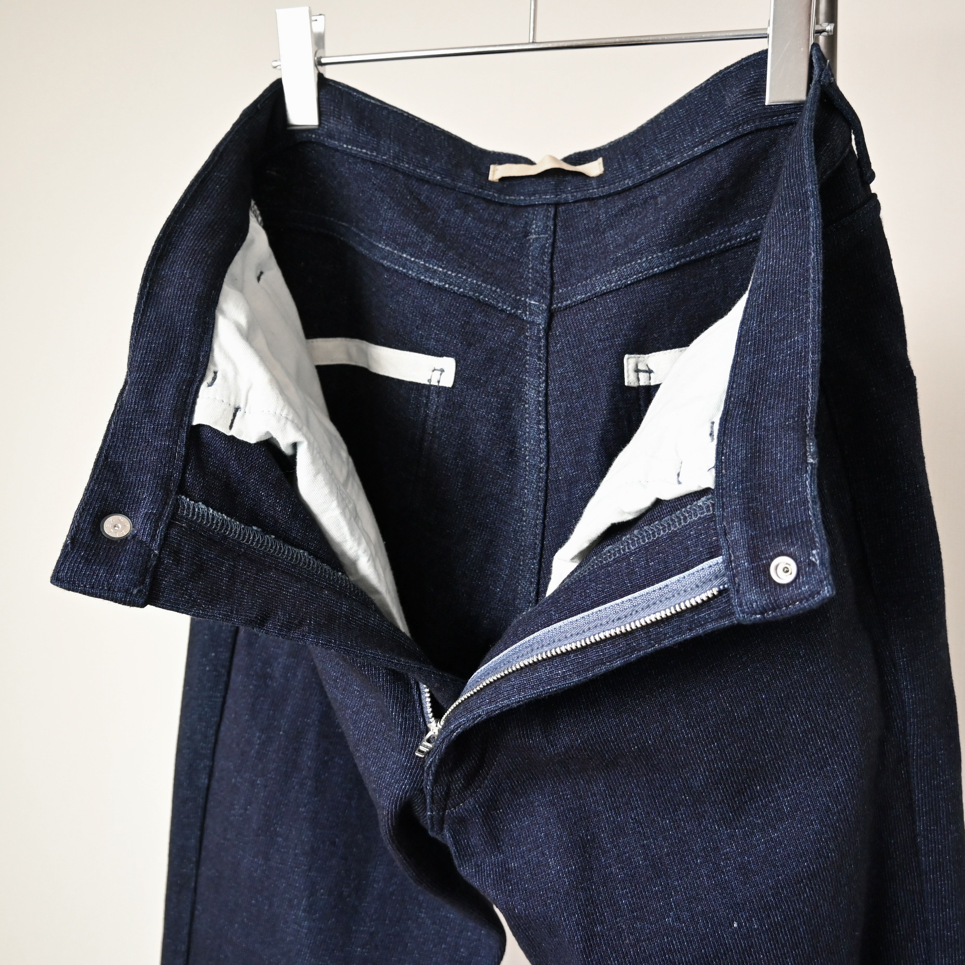 Japanese Brand AUGUSTE PRESENTATION "denim tenjiku" indigo tapered jeans Size US 33 - 6 Thumbnail