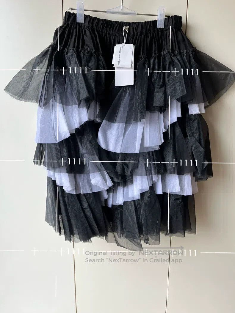 Comme des Garcons Comme Des Garcons size S Color Layered Pleated Cake Skirt Size 23" - 2 Thumbnail