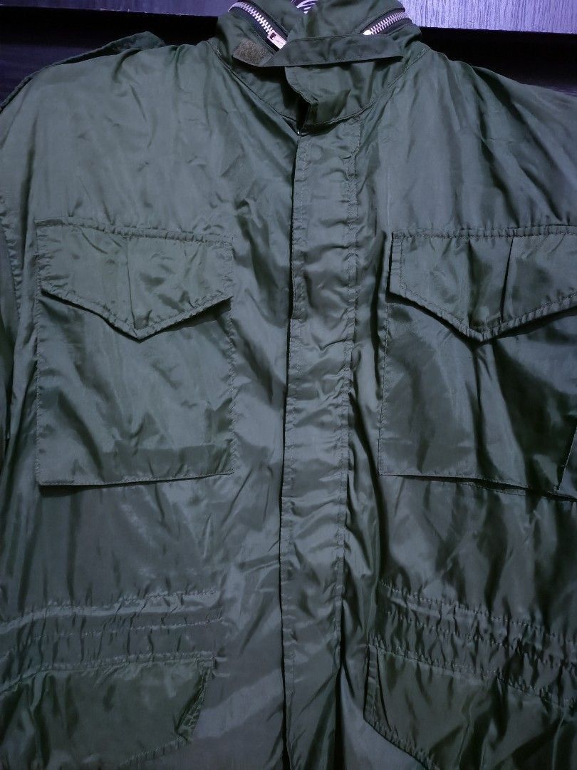 Vintage Vintage us army m65 nylon jacket Size US L / EU 52-54 / 3 - 2 Thumbnail