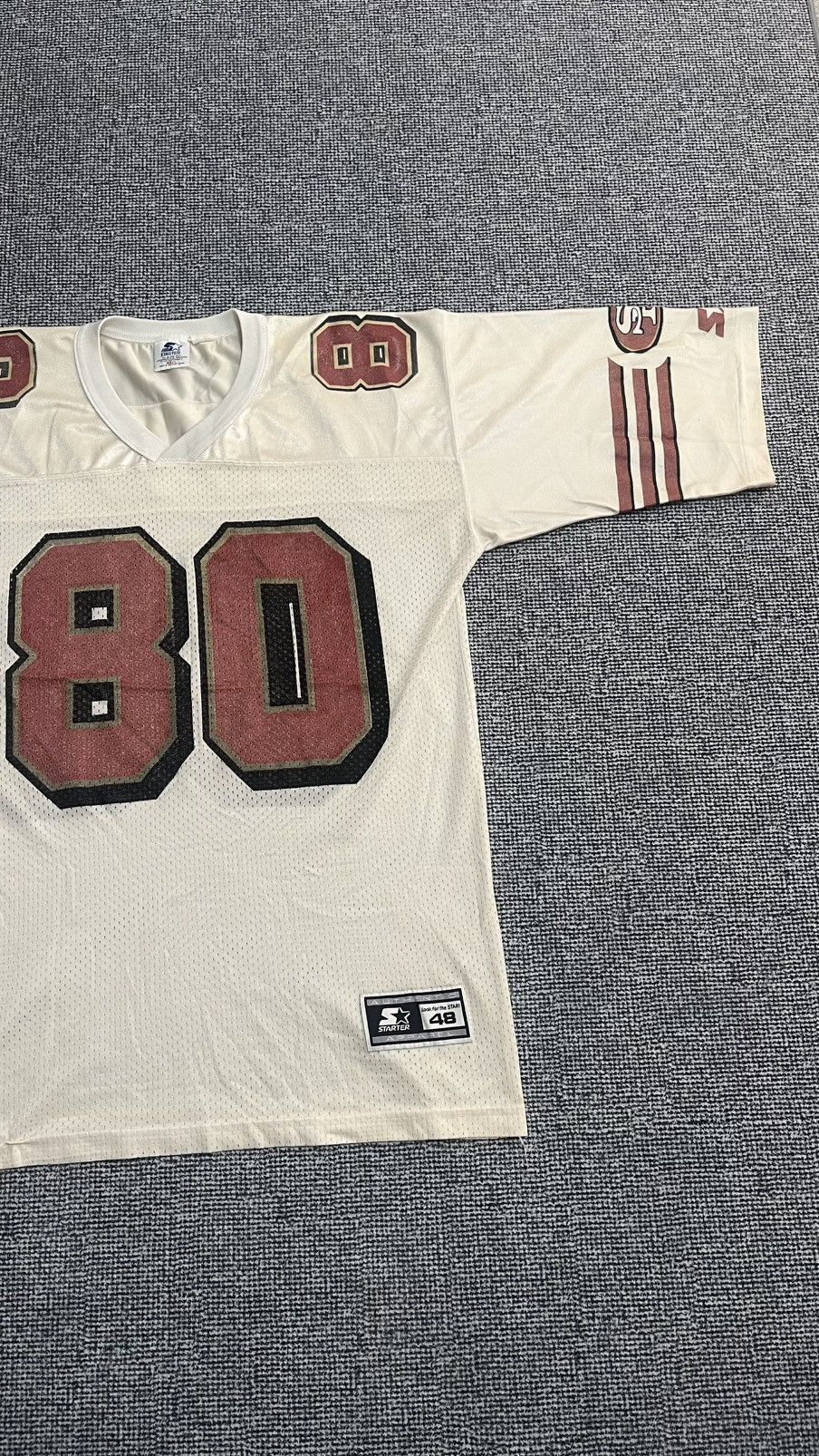 NFL Vintage Jerry rice San Francisco Jersey starter Size US L / EU 52-54 / 3 - 4 Thumbnail