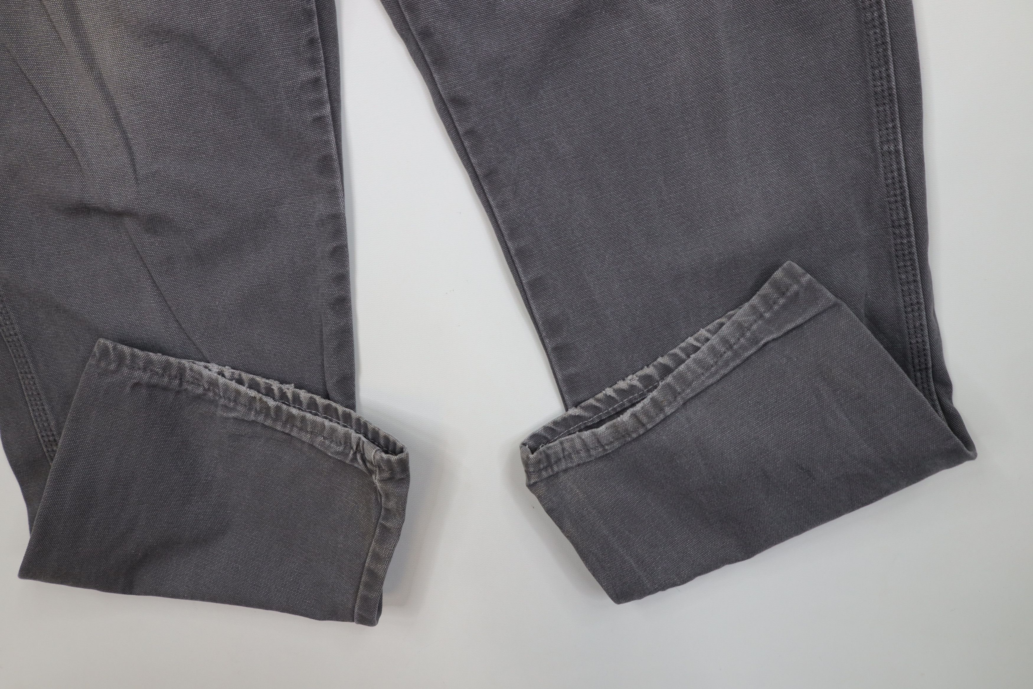 Dickies Vintage Dickies Canvas Wide Leg Dungaree Pants Gray Size US 36 / EU 52 - 6 Thumbnail