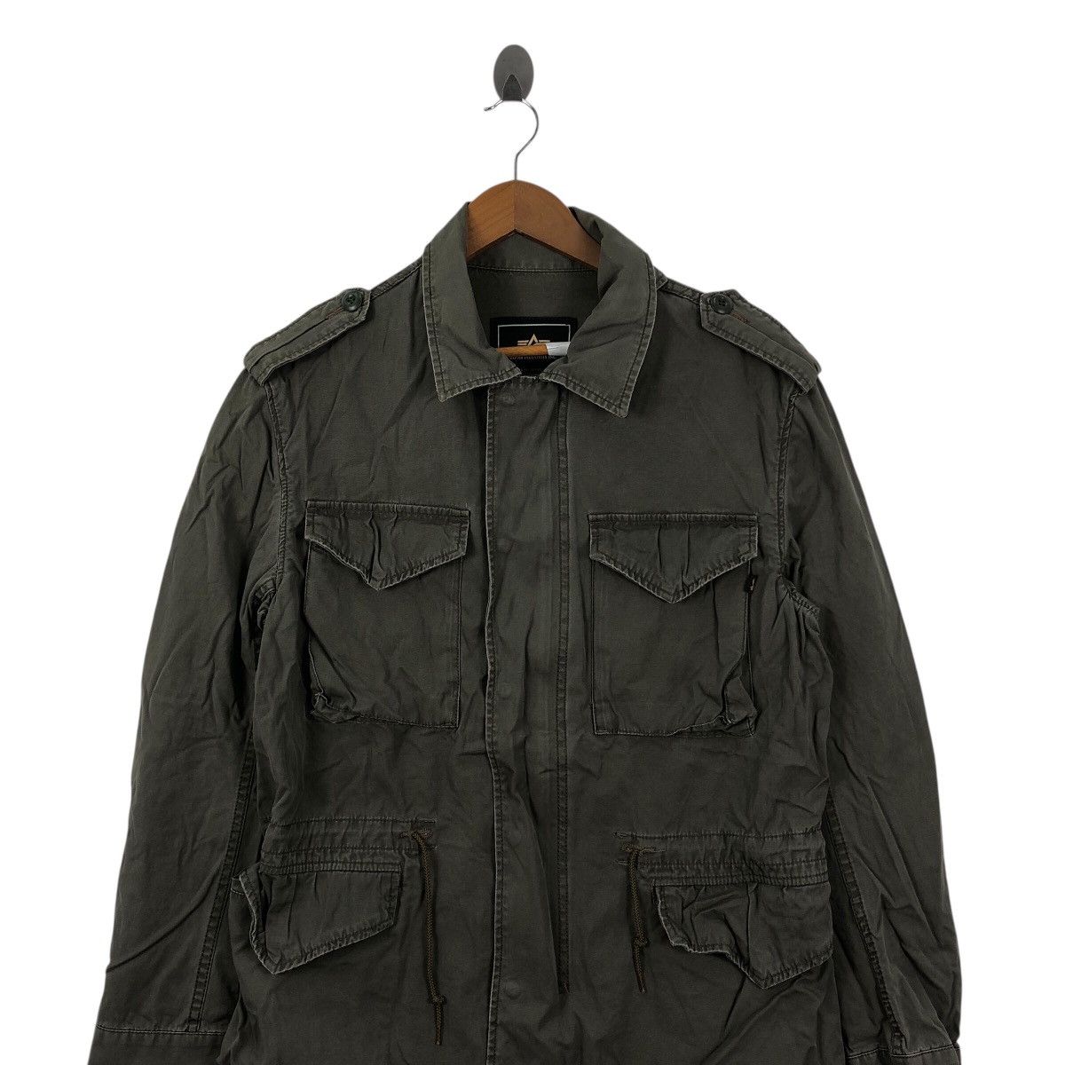Alpha Industries Vintage ALPHA INDUSTRIES USA Army Four Pocket Parka Jacket Size US M / EU 48-50 / 2 - 2 Thumbnail