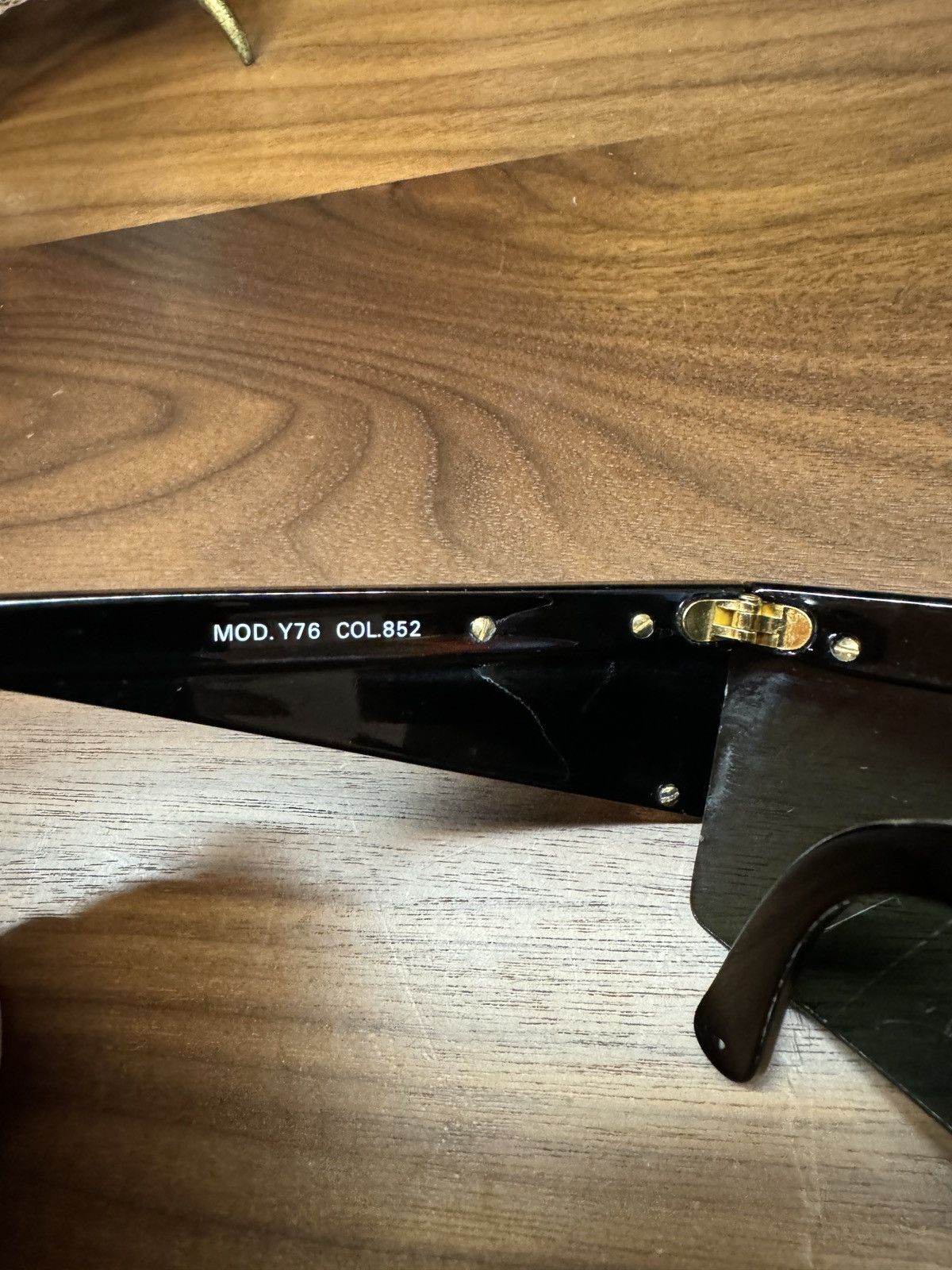 Versace Vintage Versace Y76 Lady Gaga Visor Mask Sunglasses Size ONE SIZE - 3 Thumbnail
