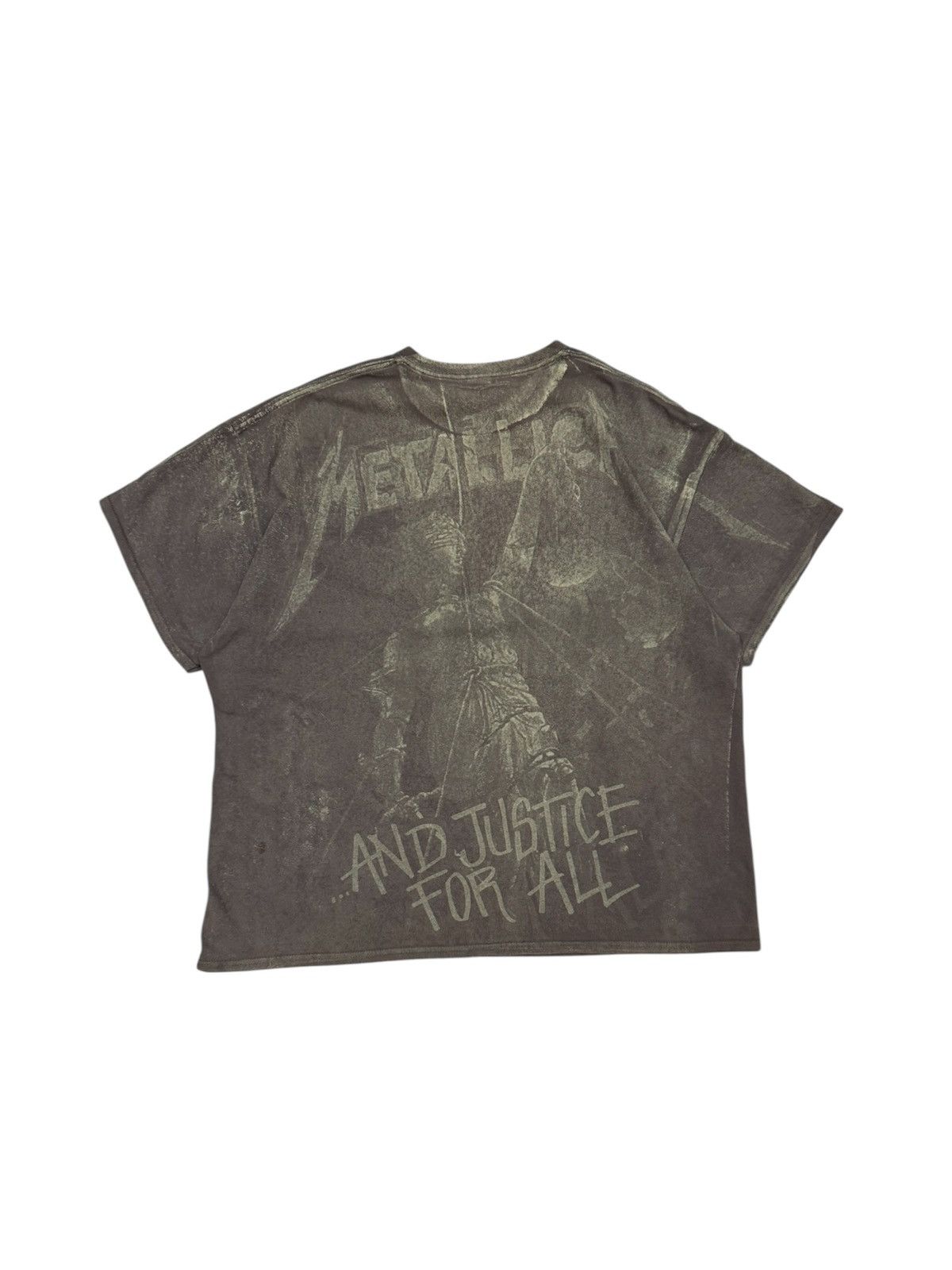 Gildan Metalica band tee full print vintage Size US XXL / EU 58 / 5 - 2 Thumbnail