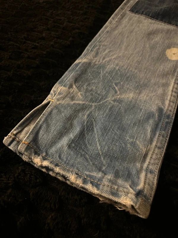 Hysteric Glamour Hysteric Glamour Kinky Jeans Patchwork Studded Denim Size US 29 - 2 Thumbnail