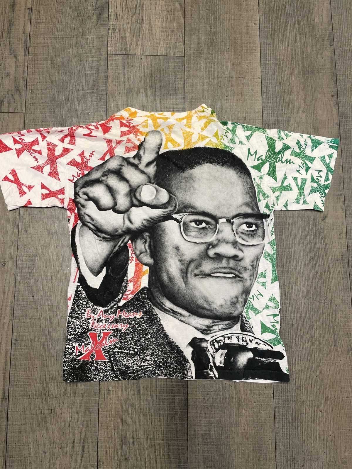 Vintage Vintage Malcolm X Size US L / EU 52-54 / 3 - 1 Thumbnail
