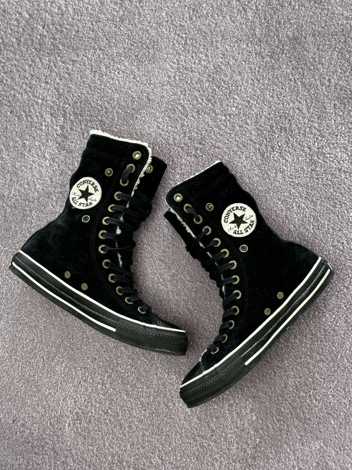 Hysteric Glamour Vintage Y2K Converse 00s Faux Fur Boots Size US 7 / IT 37 - 2 Thumbnail