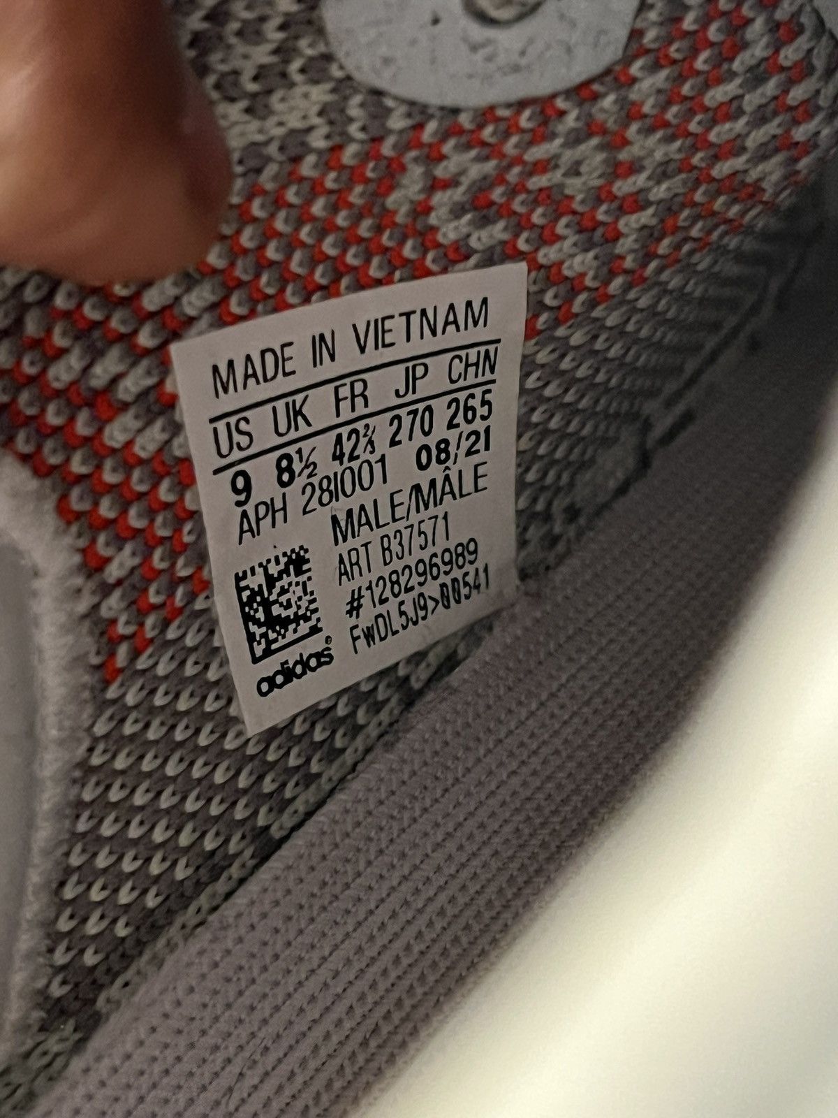 Adidas Adidas Yeezy Boost 350 V2 Blue Tint Size US 9 / EU 42 - 6 Thumbnail