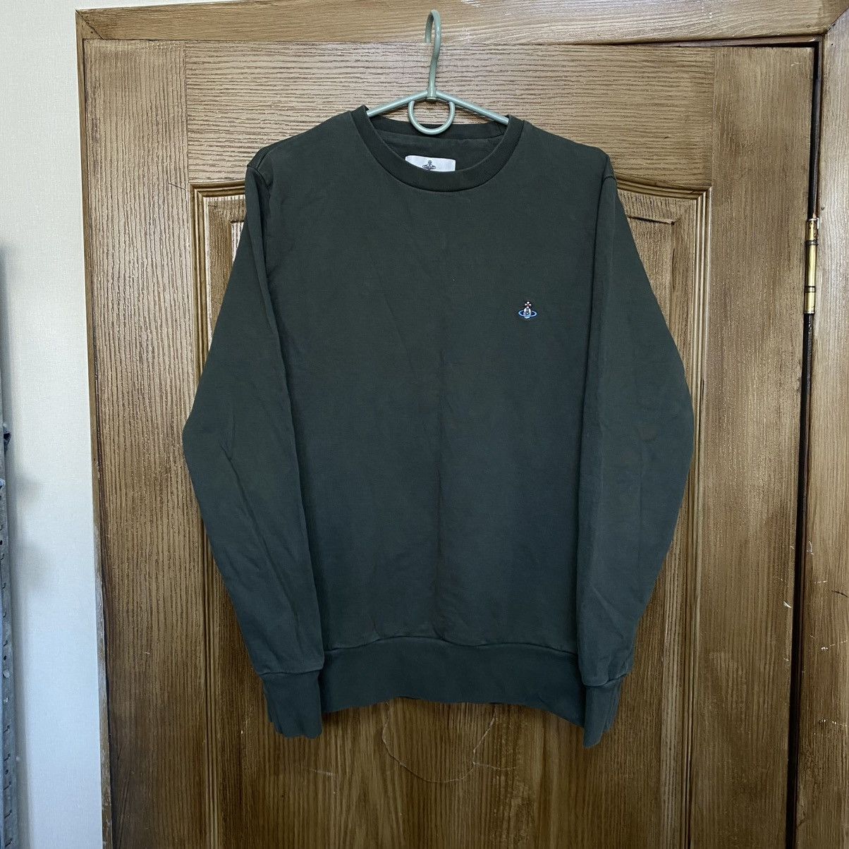 Vivienne Westwood Vintage Vivienne Westwood Sweatshirt Orb Logo Basic Pullover Size US M / EU 48-50 / 2 - 1 Thumbnail