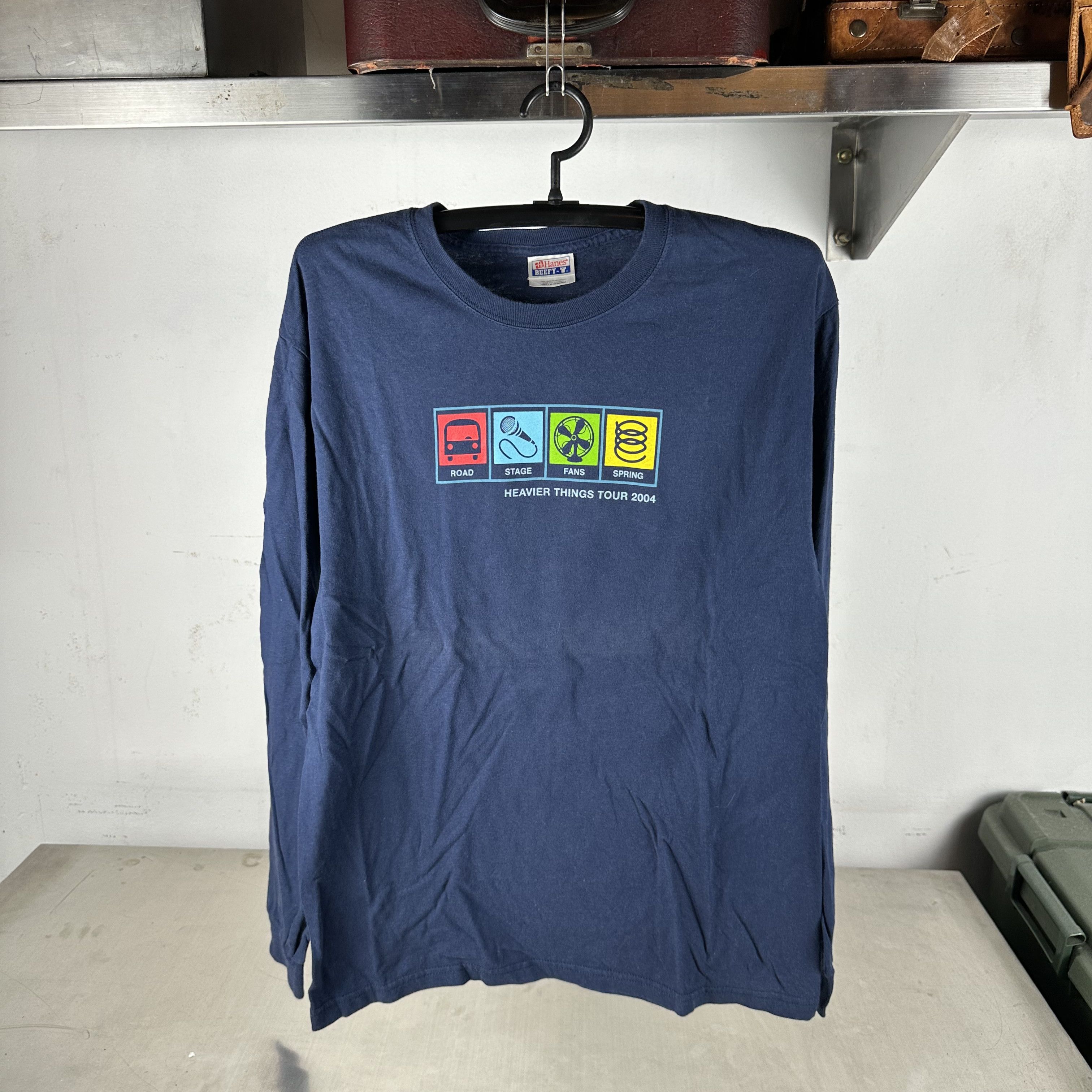 Vintage ​​​​2004 John Mayer Heavier Things Tour Long-sleeves T-shirt Size US M / EU 48-50 / 2 - 1 Thumbnail