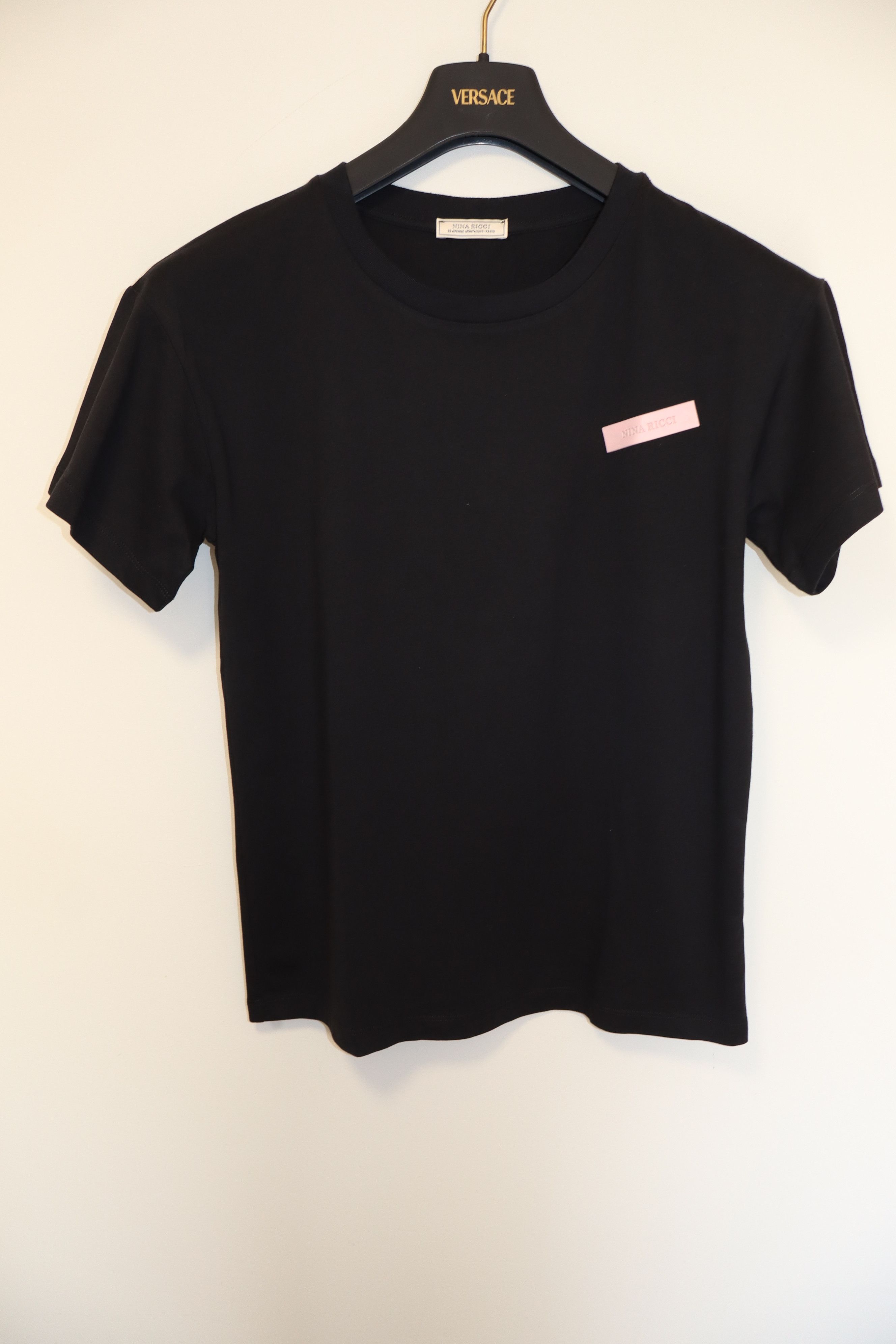 Nina Ricci Bubble gum logo t-shirt Size XS / US 0-2 / IT 36-38 - 1 Thumbnail