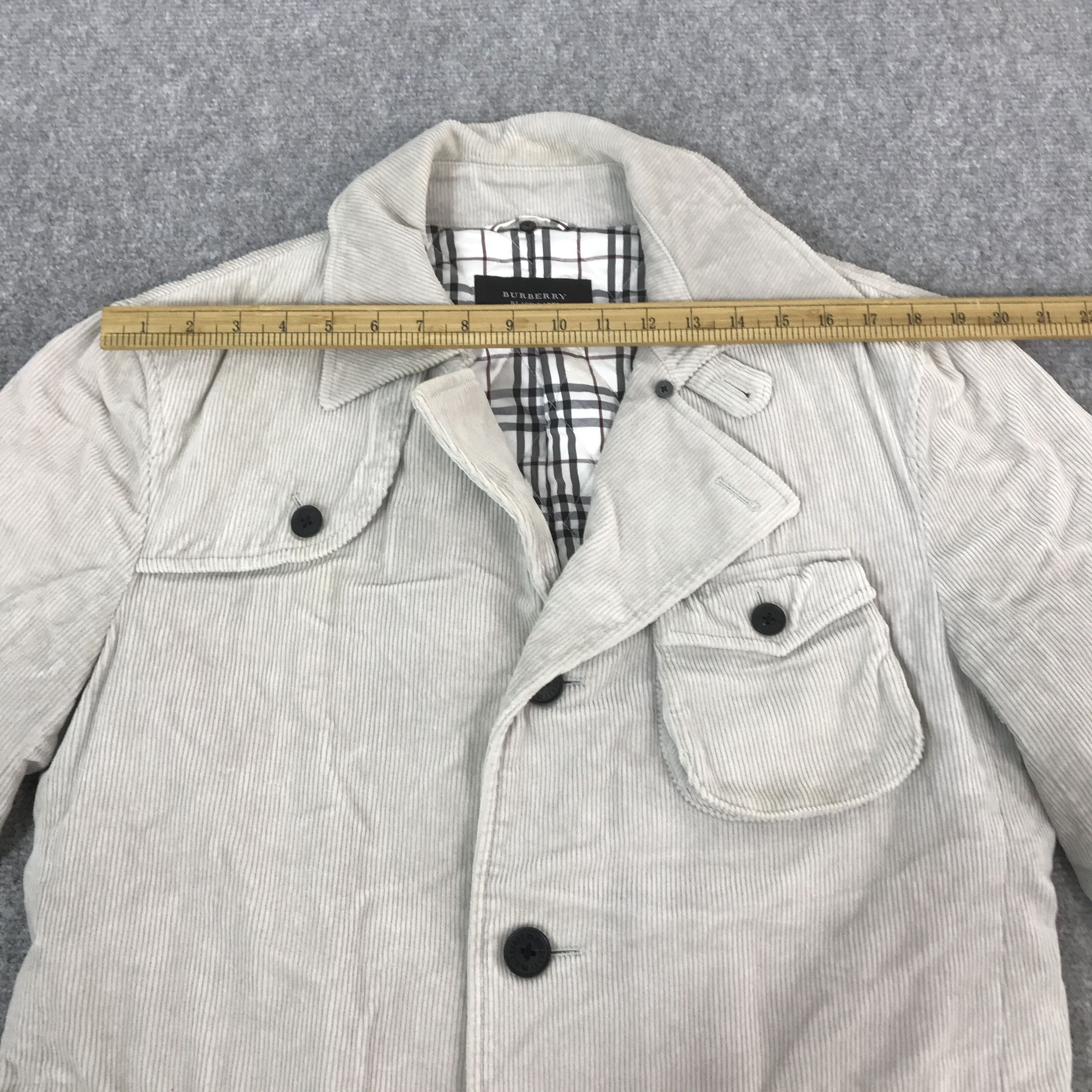 Burberry BURBERRY CORDUROY BUTTON JACKET K64B3 Size US L / EU 52-54 / 3 - 6 Thumbnail