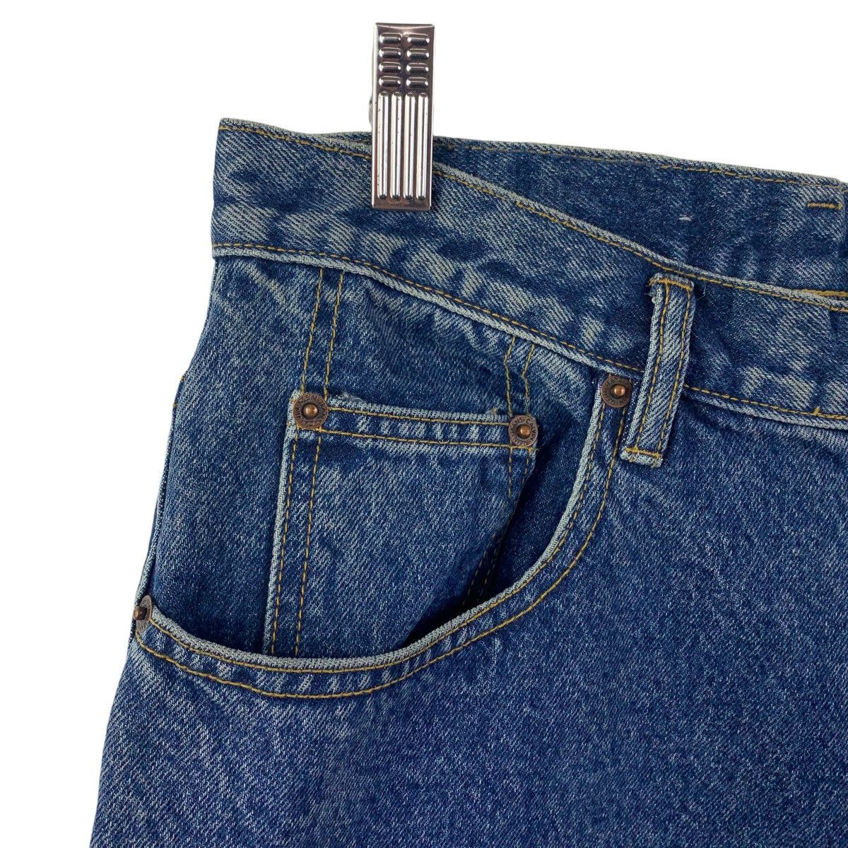 Calvin Klein × Vintage Vintage CALVIN KLEIN Straight cut blue jeans Size US 33 - 6 Thumbnail