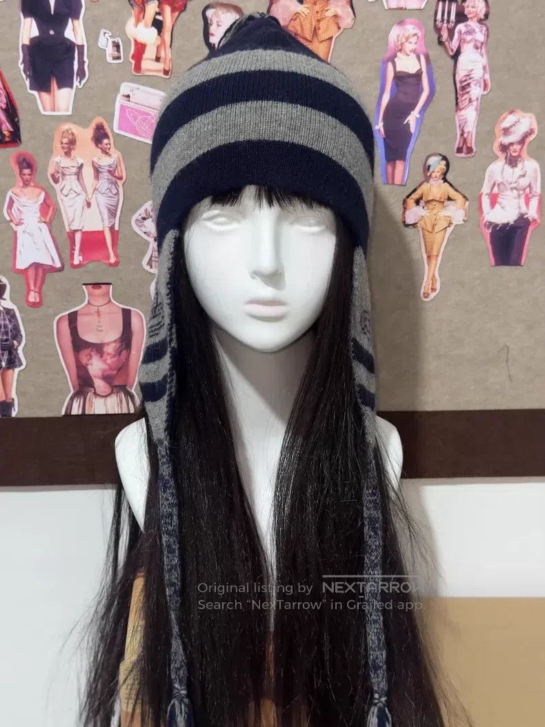 Vivienne Westwood Vivienne Westwood Rare Early 1990s Earflap Hat Size ONE SIZE - 6 Thumbnail