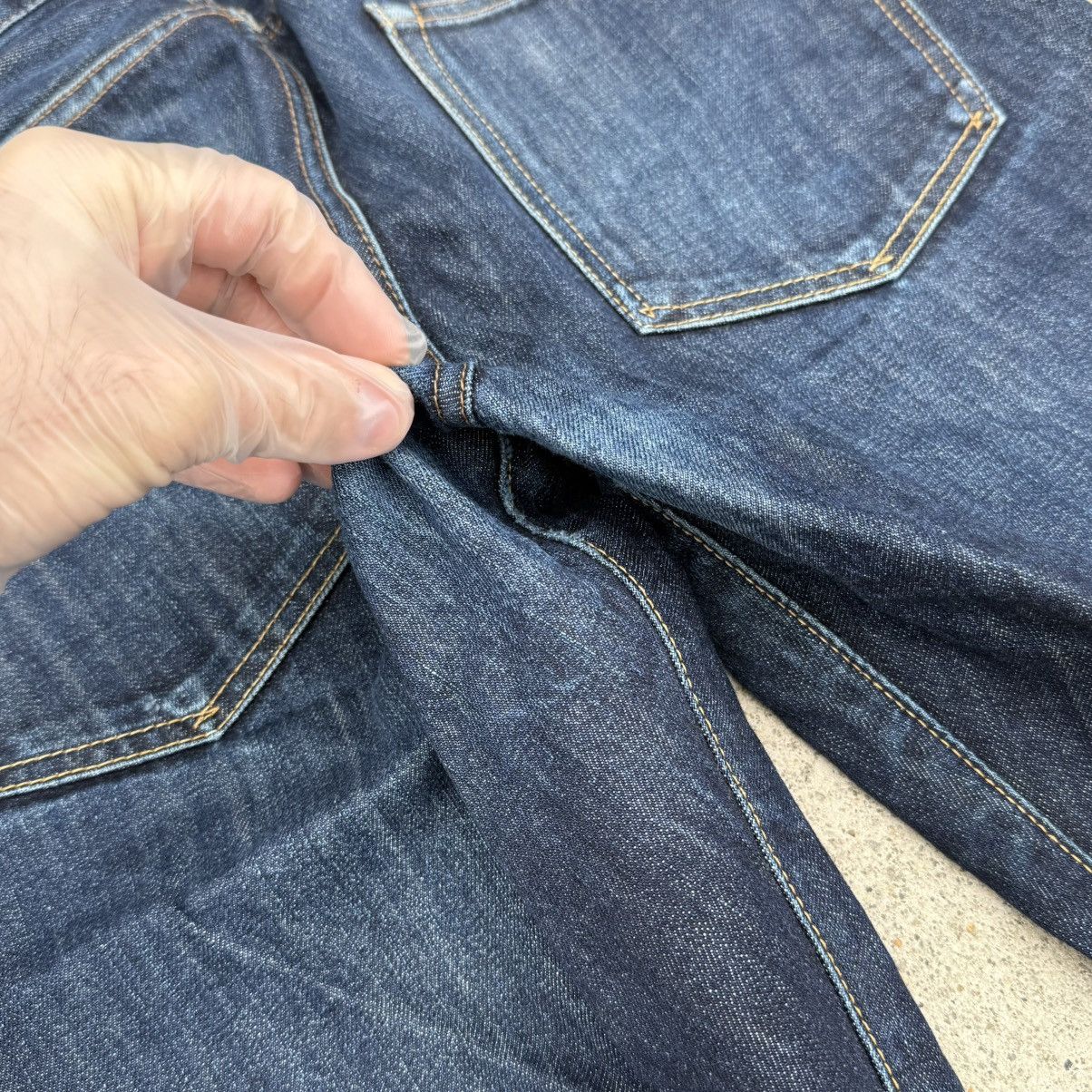 Japanese Brand Back Number Men’s Jeans Size 34 Made in Nippon 100% Cotton Size US 34 / EU 50 - 16 Thumbnail