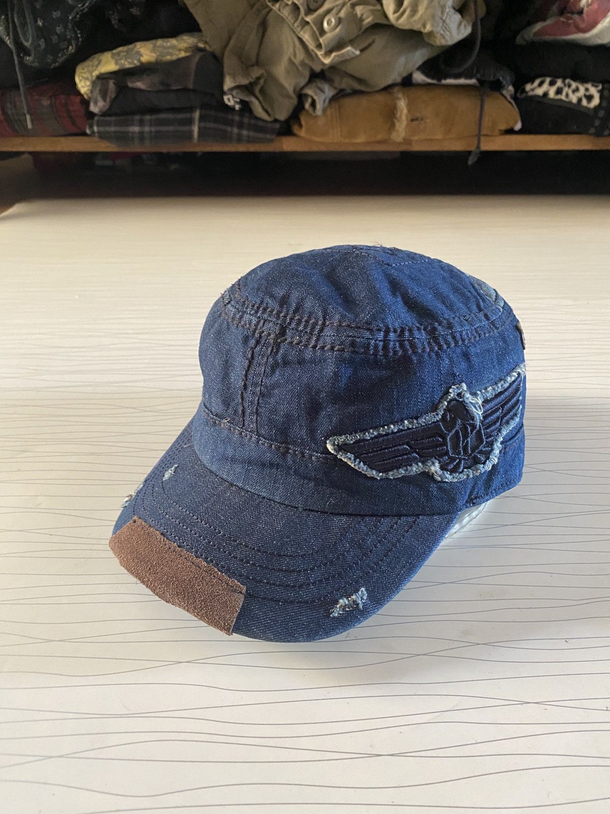 If Six Was Nine Distressed H coustic patrol cap Size ONE SIZE - 2 Thumbnail