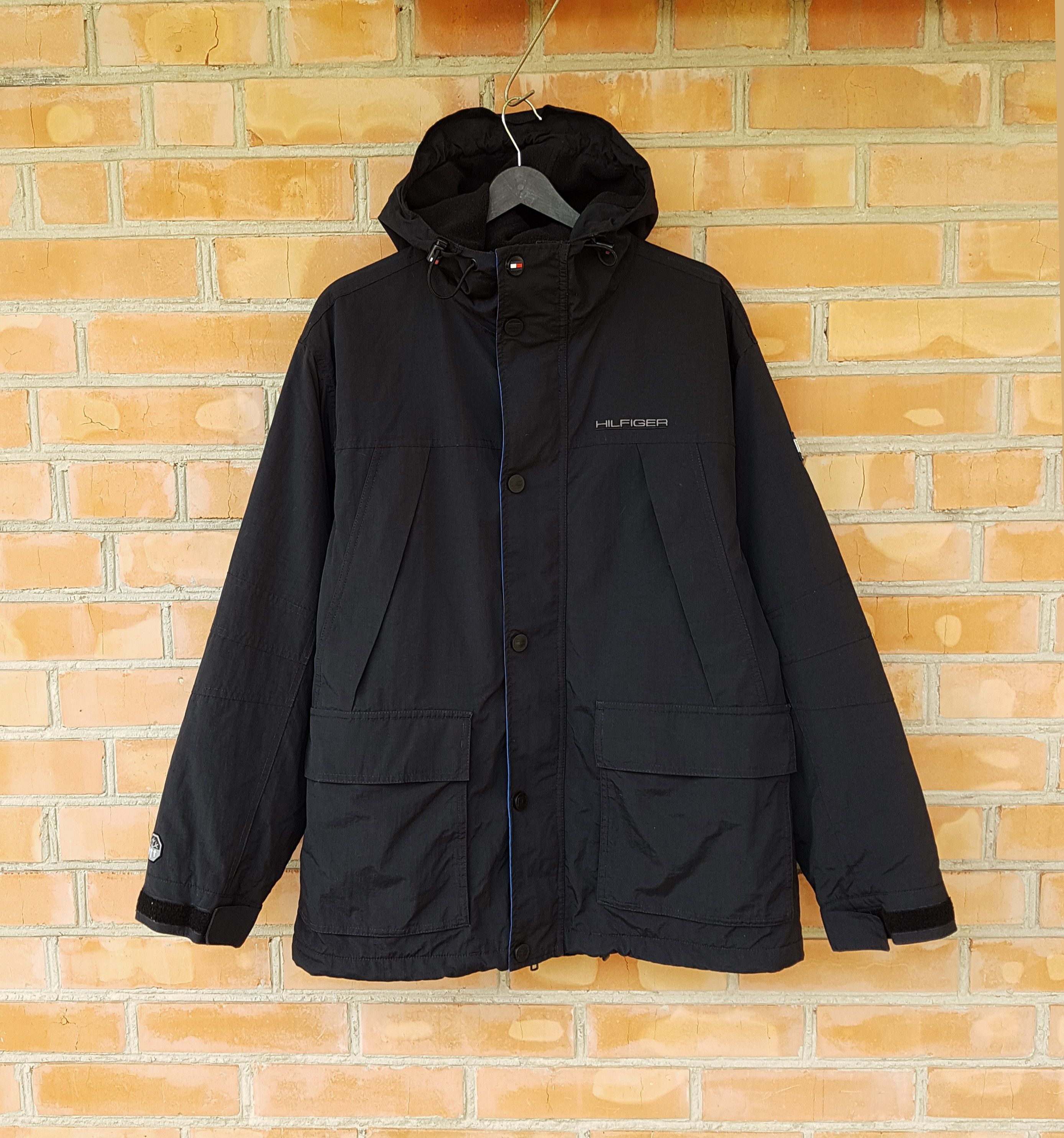 Tommy Hilfiger Tommy Hilfiger Y2K Vintage Loose Fit Jacket Fleece Lining Size US M / EU 48-50 / 2 - 1 Thumbnail