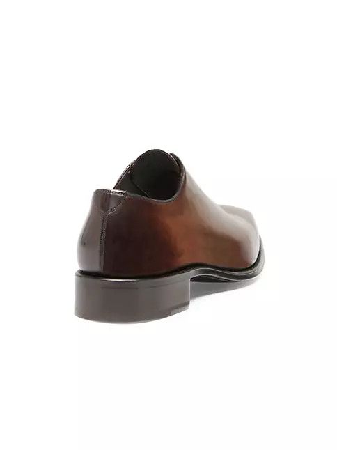 Tom Ford os11x0225 Leather Lace-Up Shoes in Brown Size US 8.5 / EU 41-42 - 3 Thumbnail
