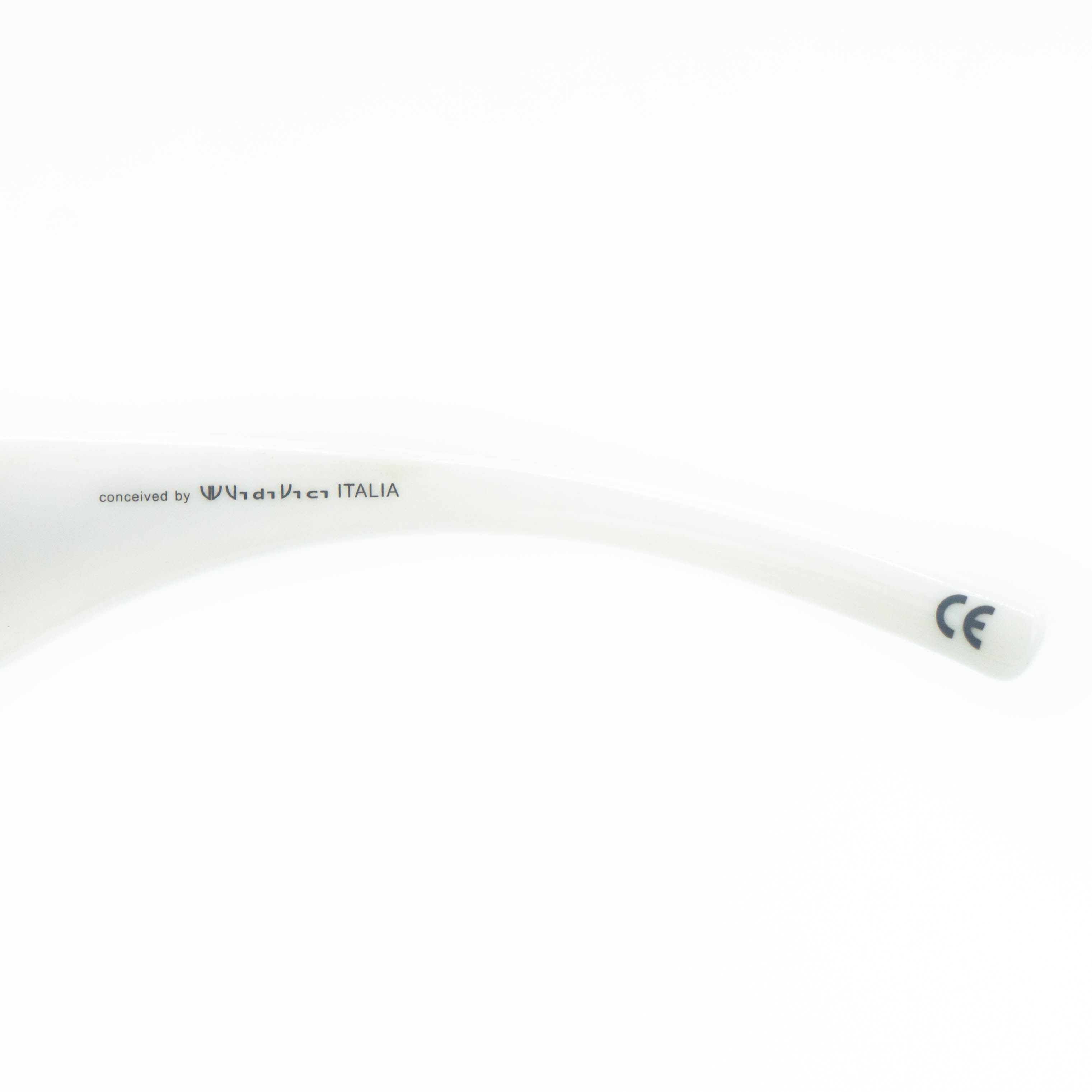 Safilo Vidi Vici Archimede White Wire Nose Sunglasses Vintage Size ONE SIZE - 7 Thumbnail