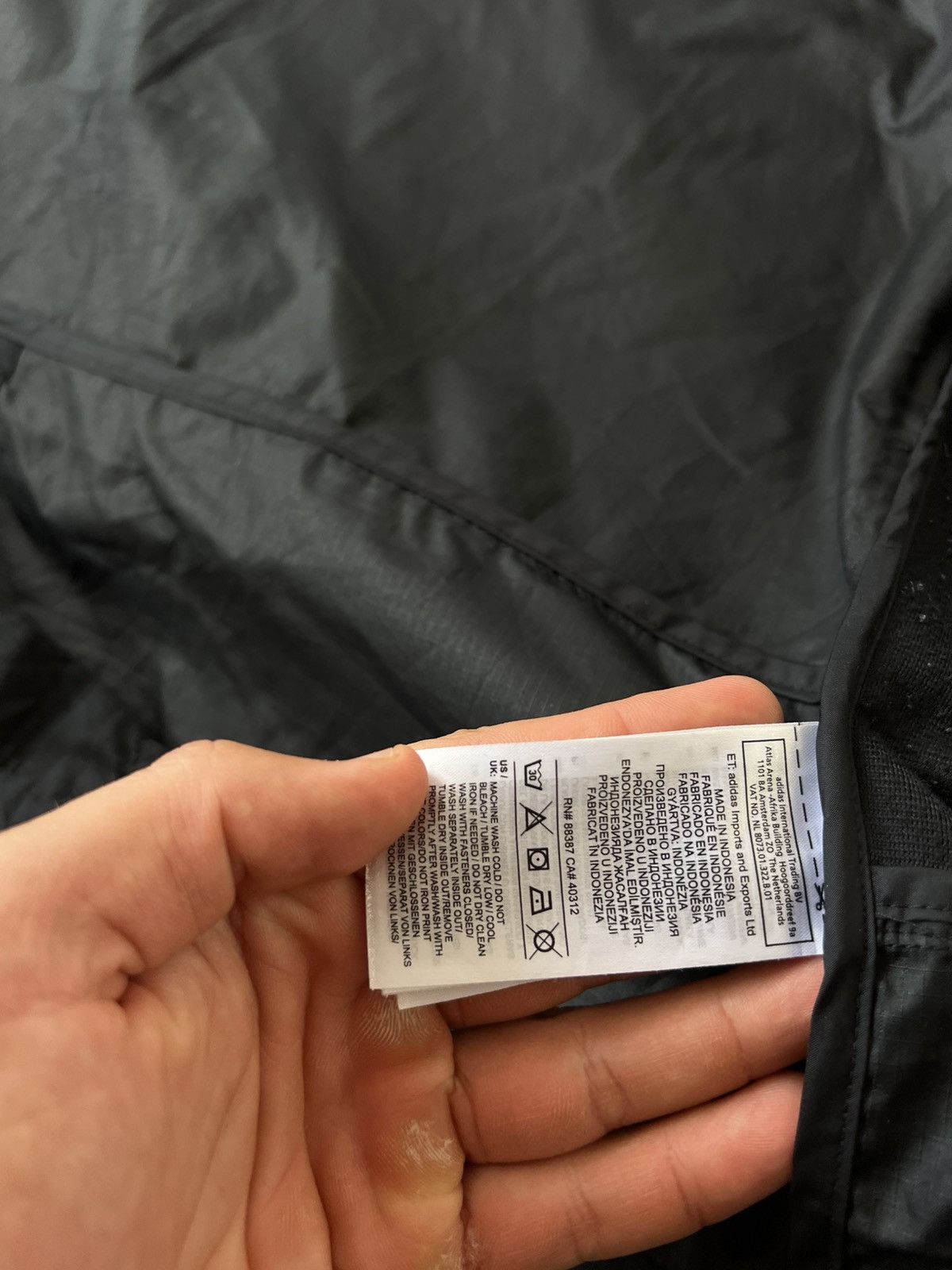 Adidas Adidas Athletics Pack Waterproof Lite Big Logo Parka Size US S / EU 44-46 / 1 - 25 Thumbnail