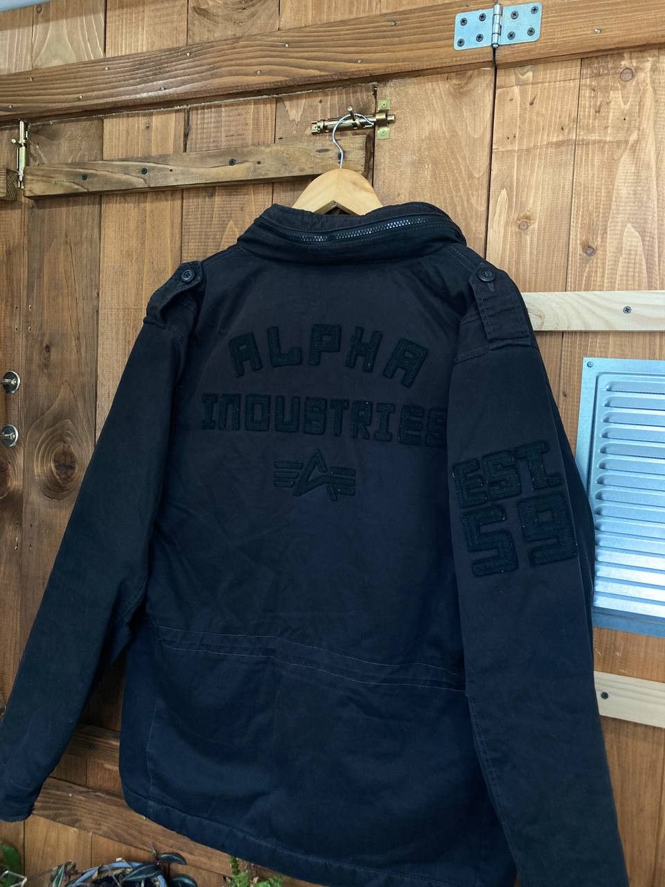 Alpha Industries × Vintage Vintage Alpha Industries M65 U.S Military Jacket Size US XL / EU 56 / 4 - 2 Thumbnail