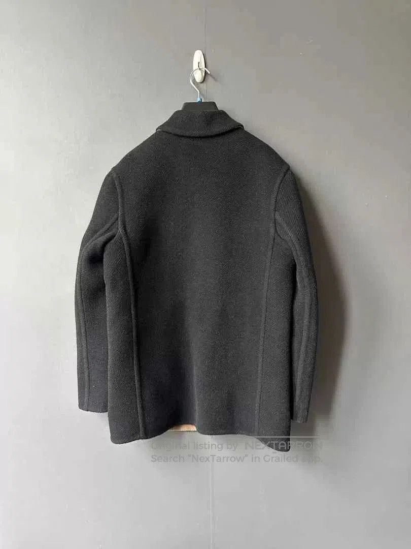 Loewe loewe black wool coat with logo. Size US L / EU 52-54 / 3 - 2 Thumbnail
