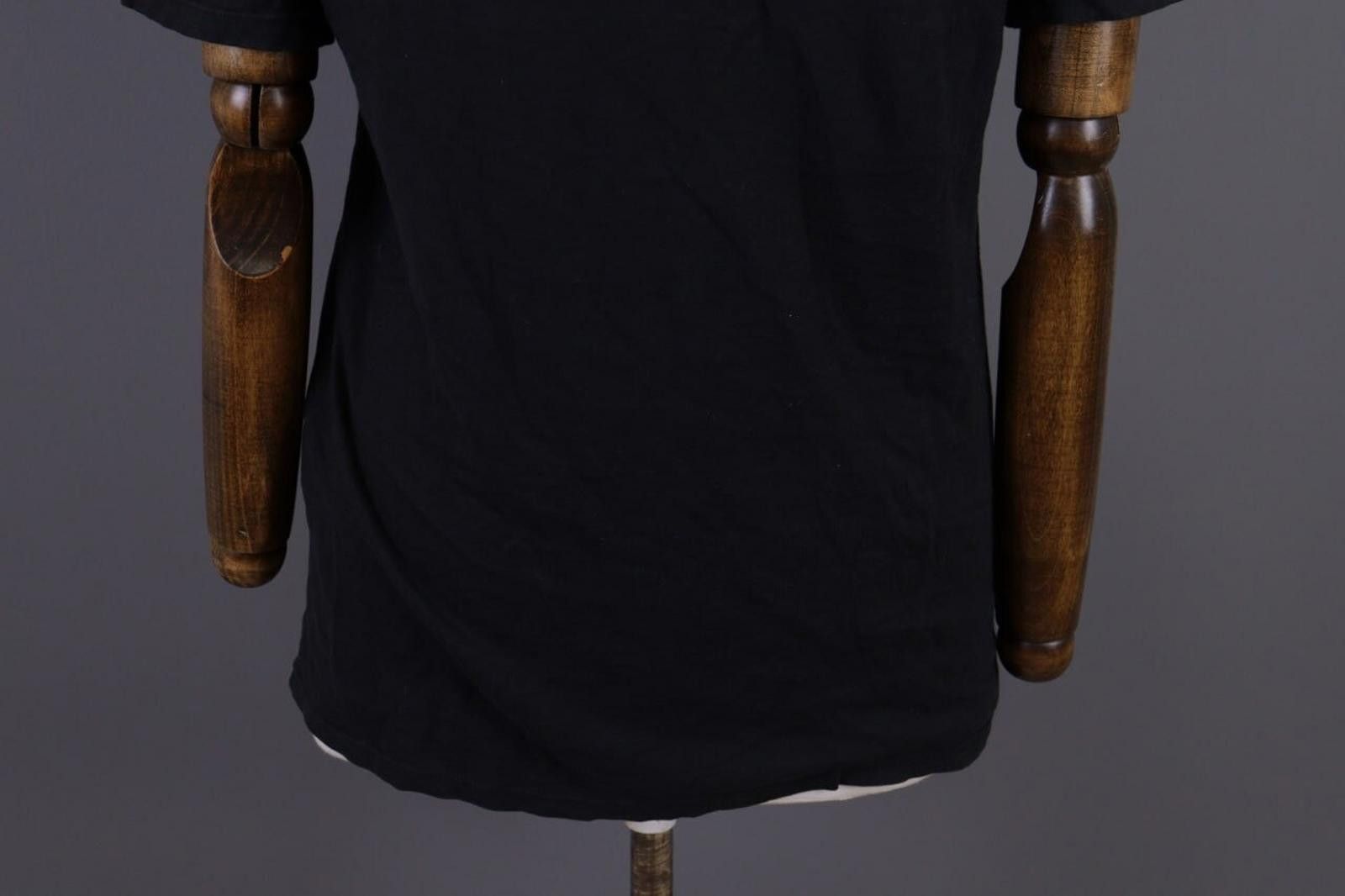 Transit Transit Uomo Black Embroidered Summer Linen T-Shirt Size S Size US S / EU 44-46 / 1 - 11 Thumbnail
