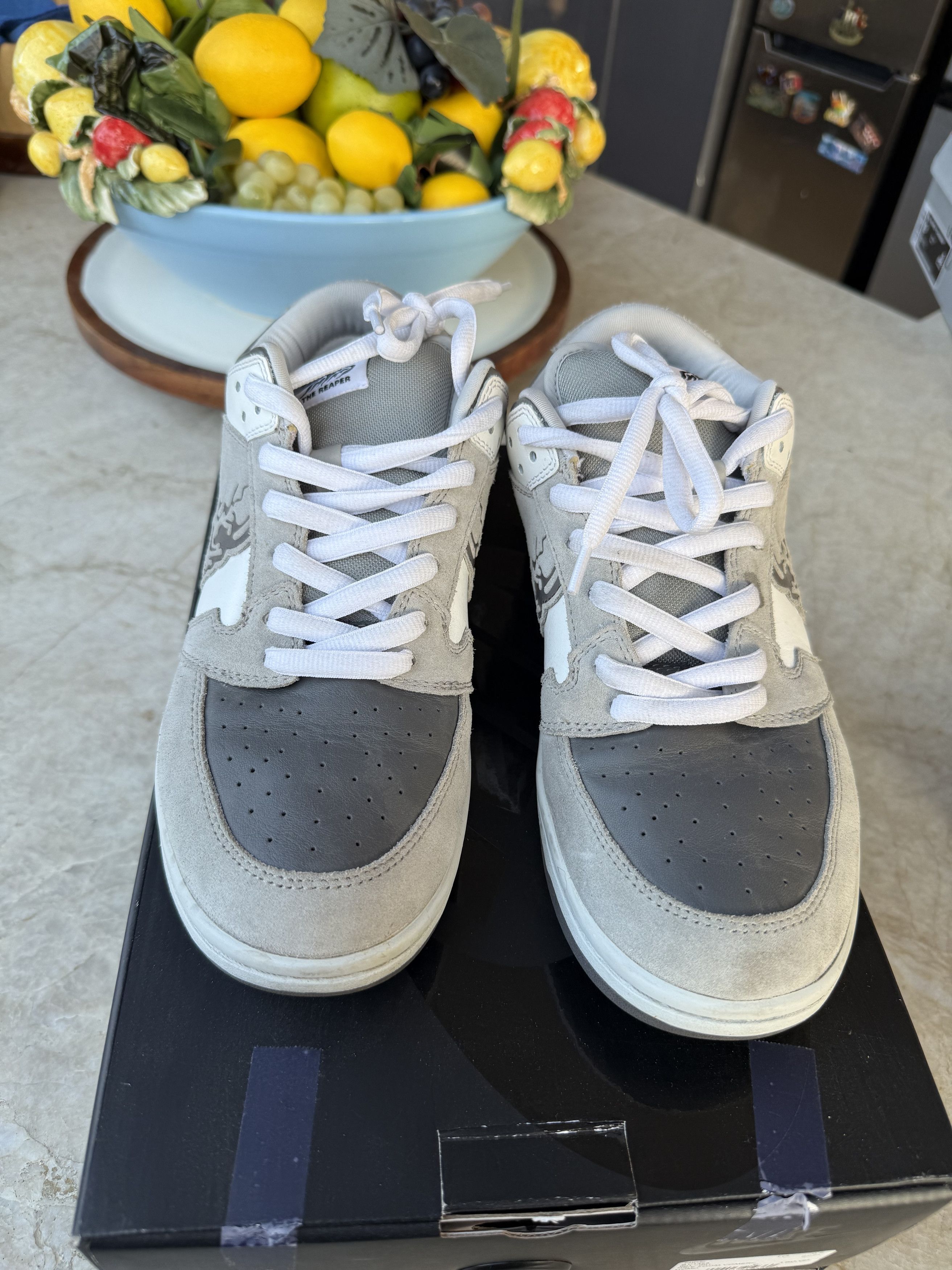 Warren Lotas Warren Lotas Reaper Dunk Sneaker (Clean Slate) Size US 9 / EU 42 - 2 Thumbnail