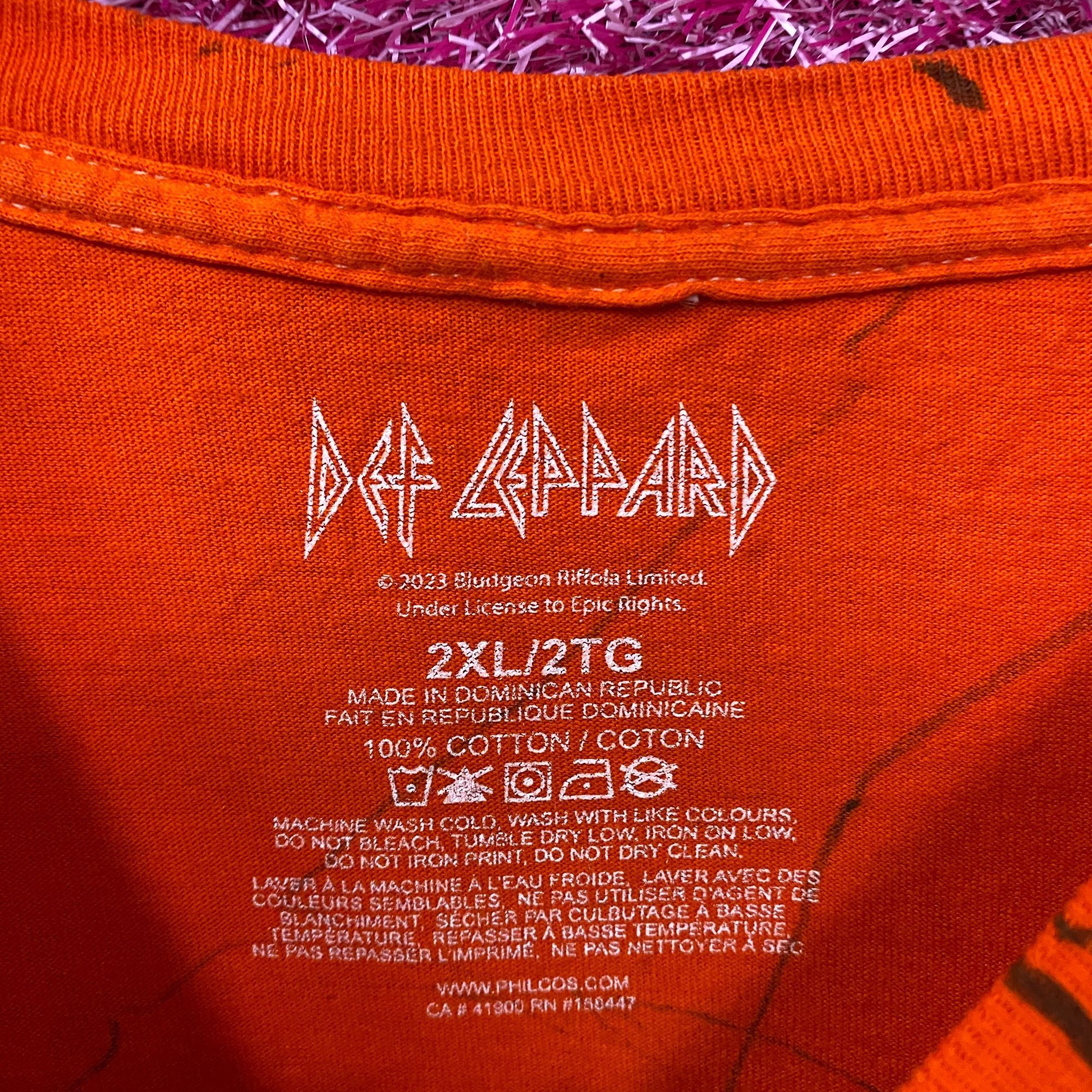 Def Leppard Def Leppard High And Dry Tye Dye Tshirt size 2XL Size US XXL / EU 58 / 5 - 4 Thumbnail